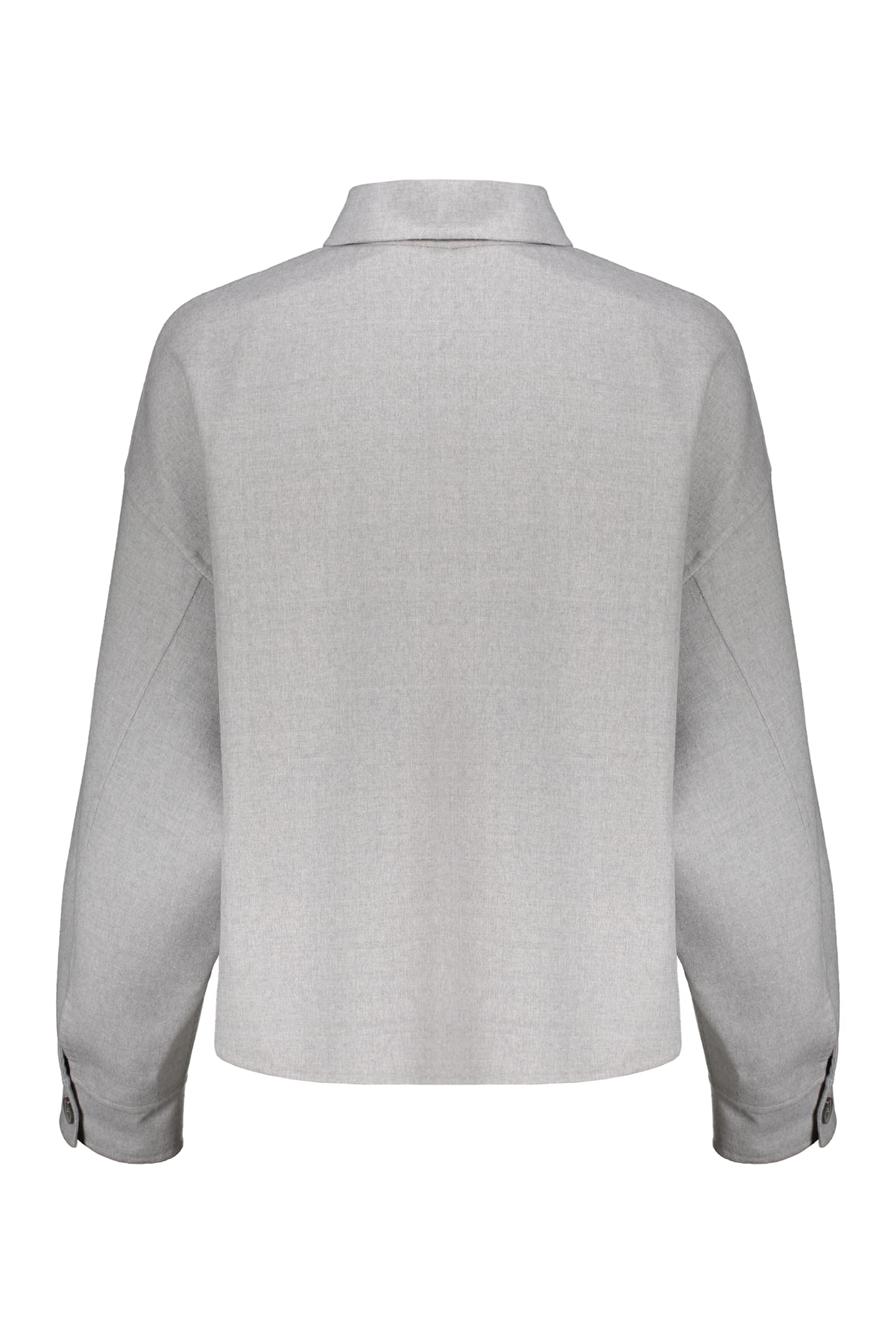FABIANA FILIPPI VIRGIN WOOL BLEND BLAZER 