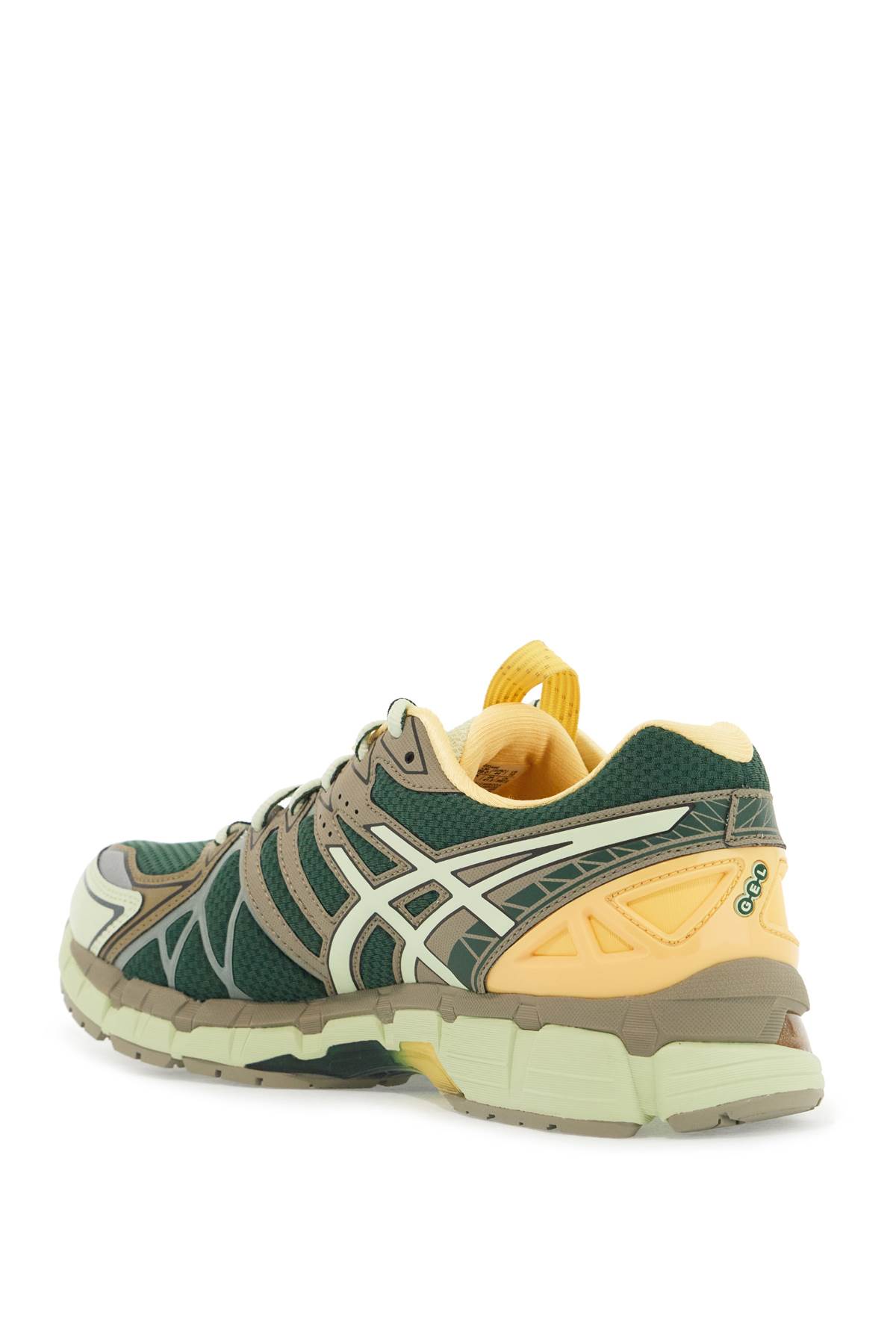 Asics Multicolor Mesh And Rubber Gel-kayano 20 Sneakers In Hunter Green Jade