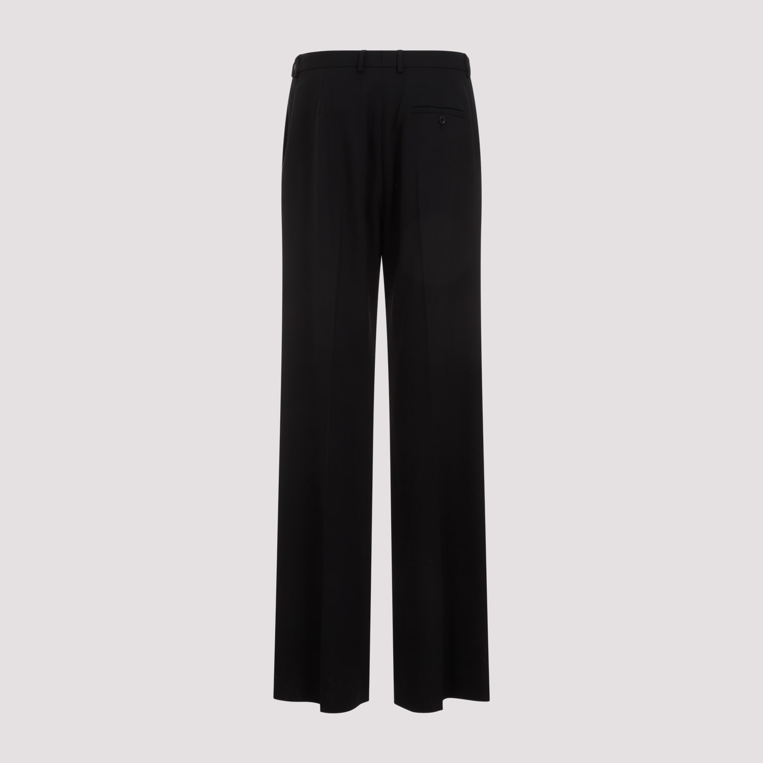 Shop Balenciaga Regular Fit Pants In Black