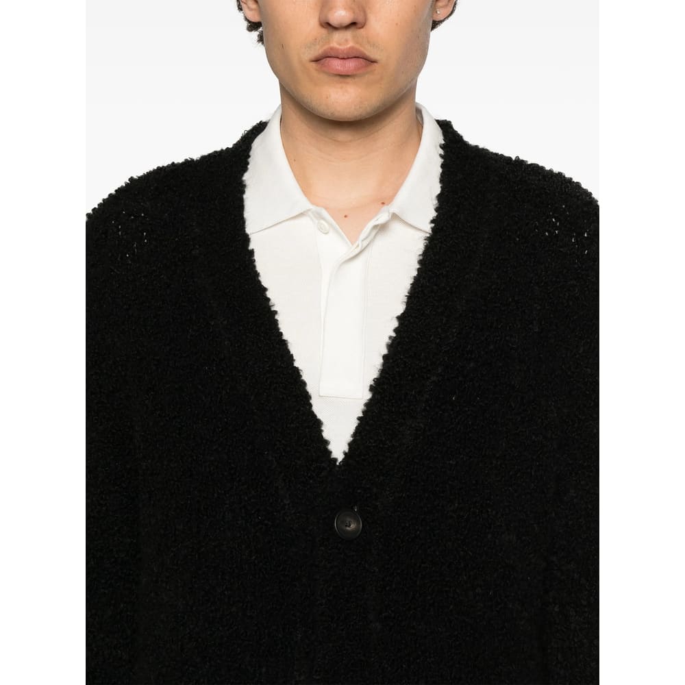 Tagliatore Kielder Knitwear In Brown Wool In Black