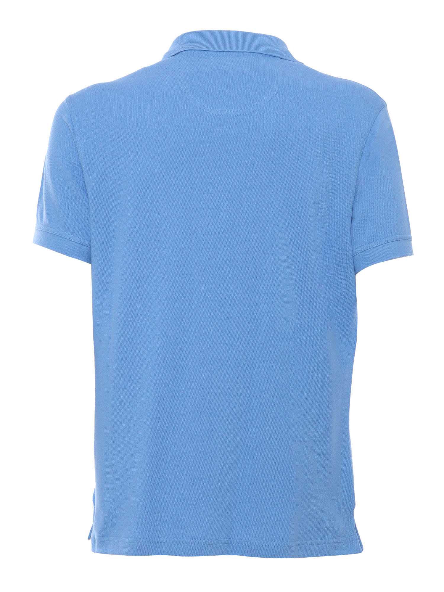 Barbour Light Blue Polo In Blue