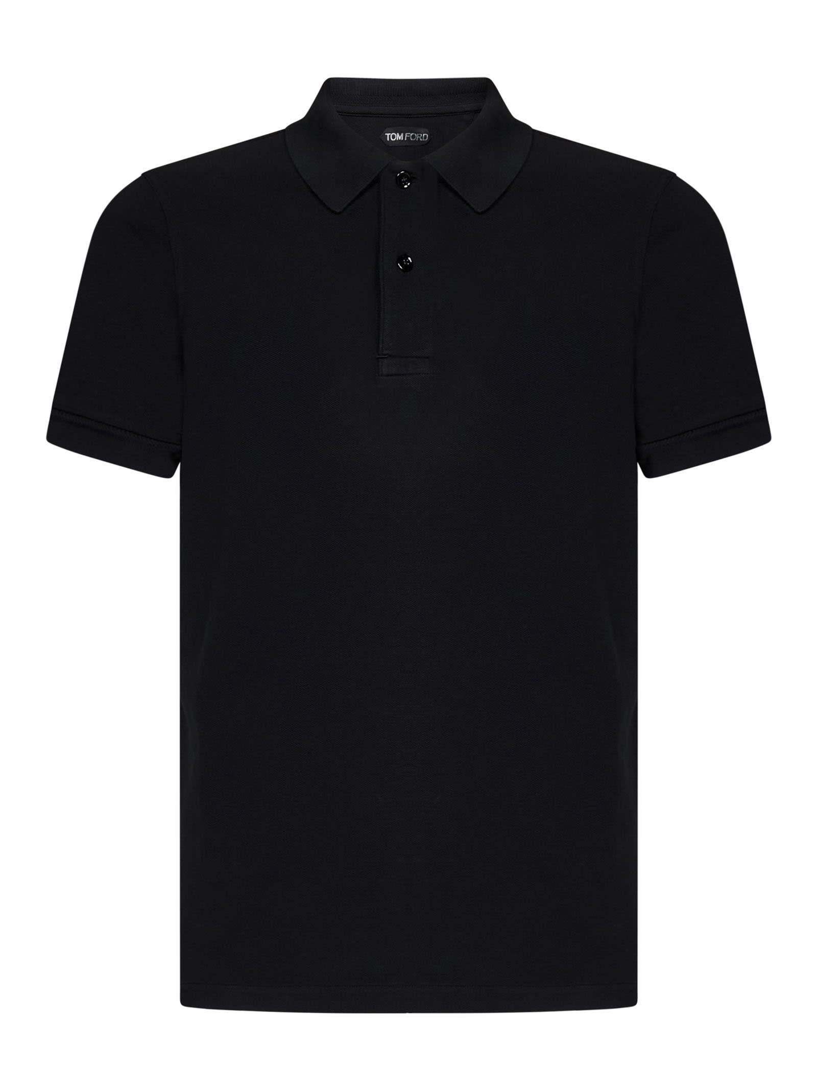 Shop Tom Ford Polo Shirt In White