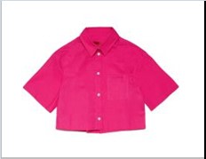 Shop Max&amp;co. Fuchsia Shirt For Girl With Logo