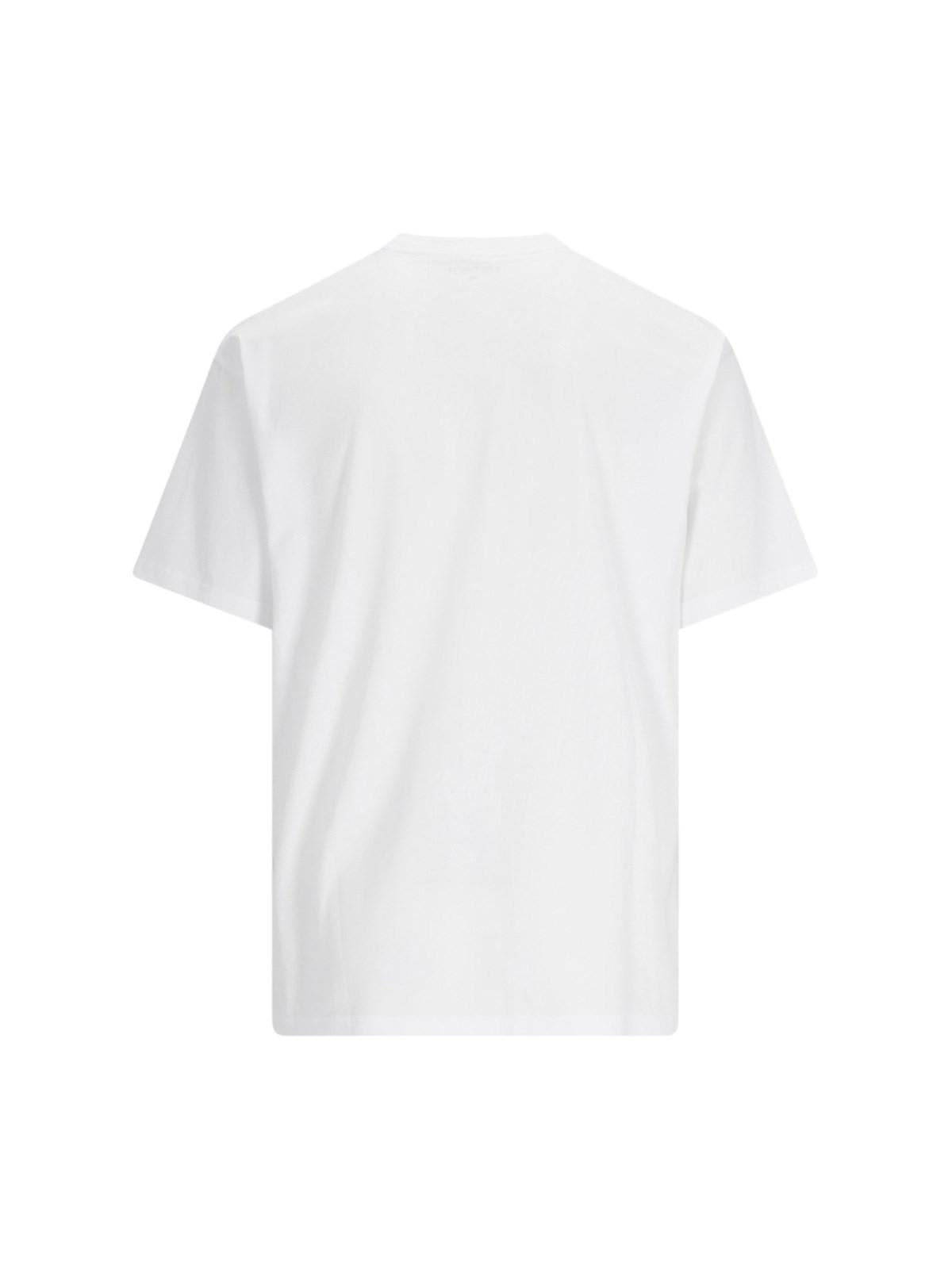 Shop Carhartt S/s Madison T-shirt In Bianco