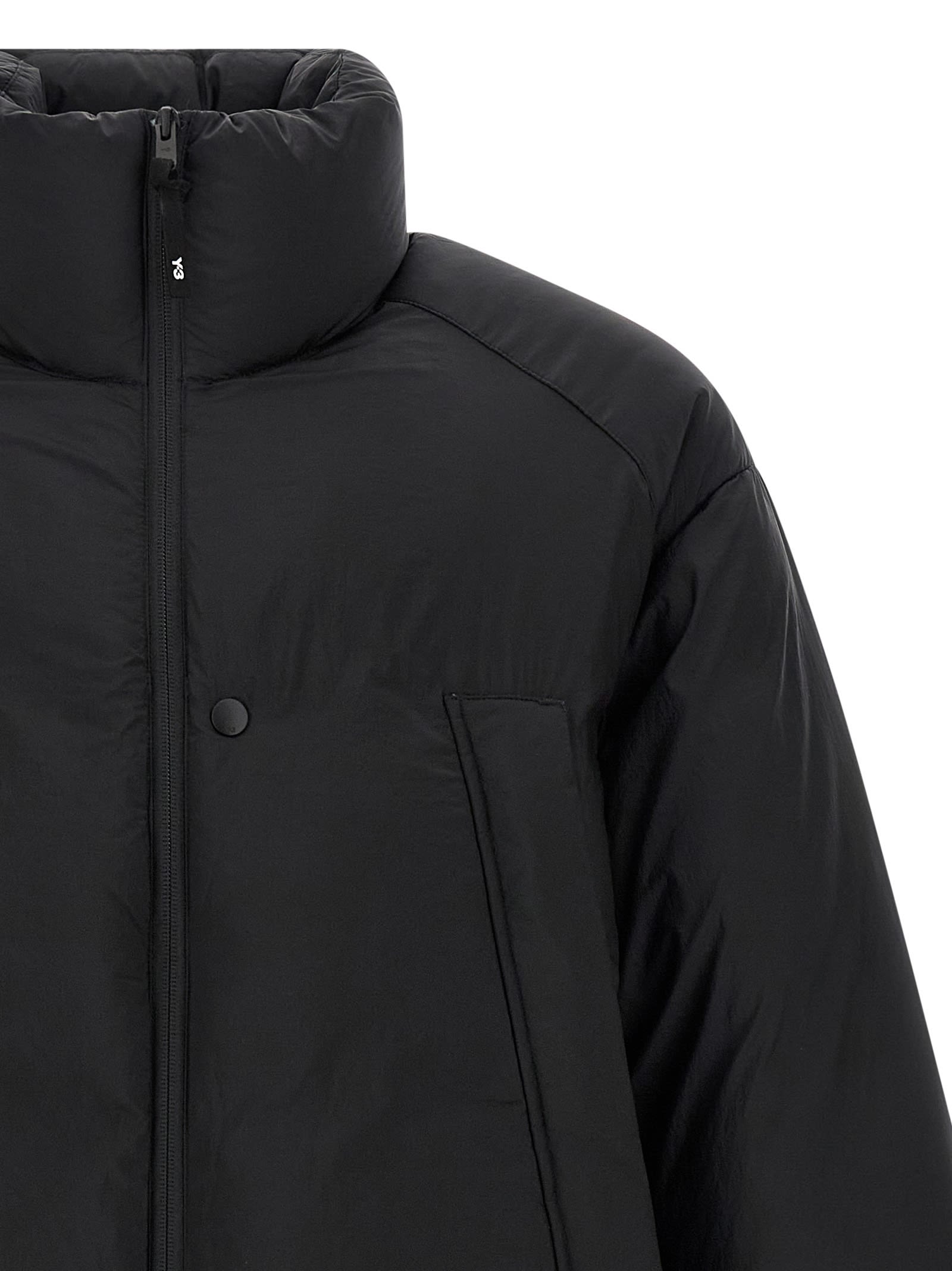 Y-3 Puffer Down Jacket In Black