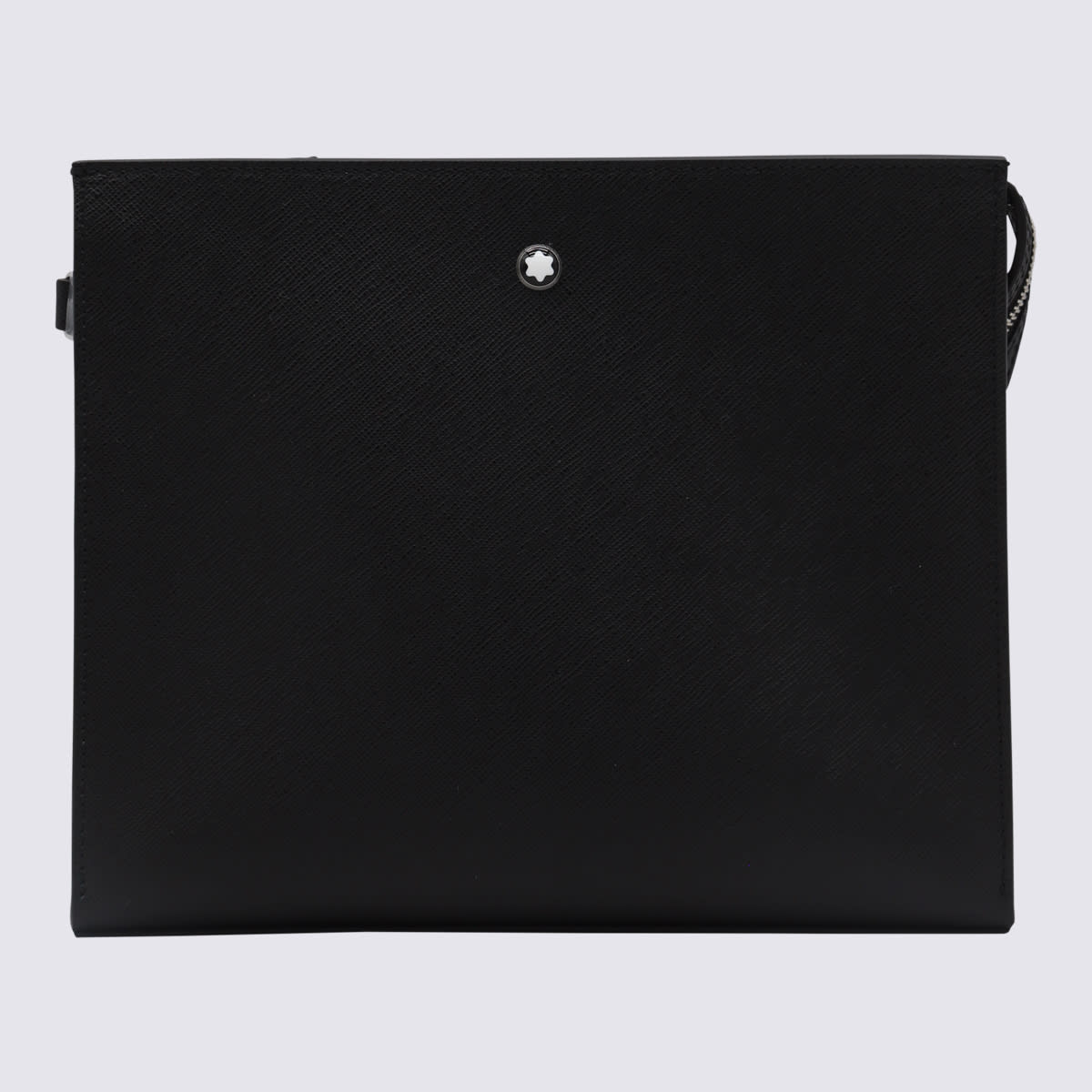 Montblanc Black Leather Pouches