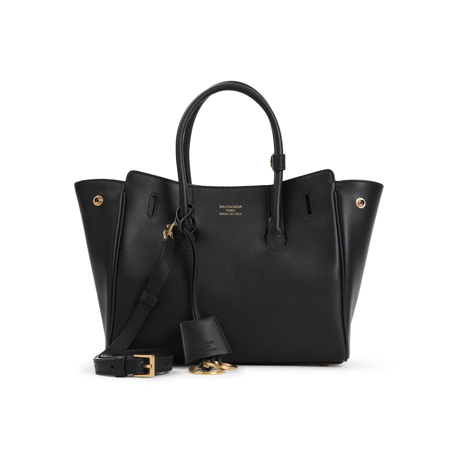 Balenciaga Hampton Carry All Mini Handbag Women In Black