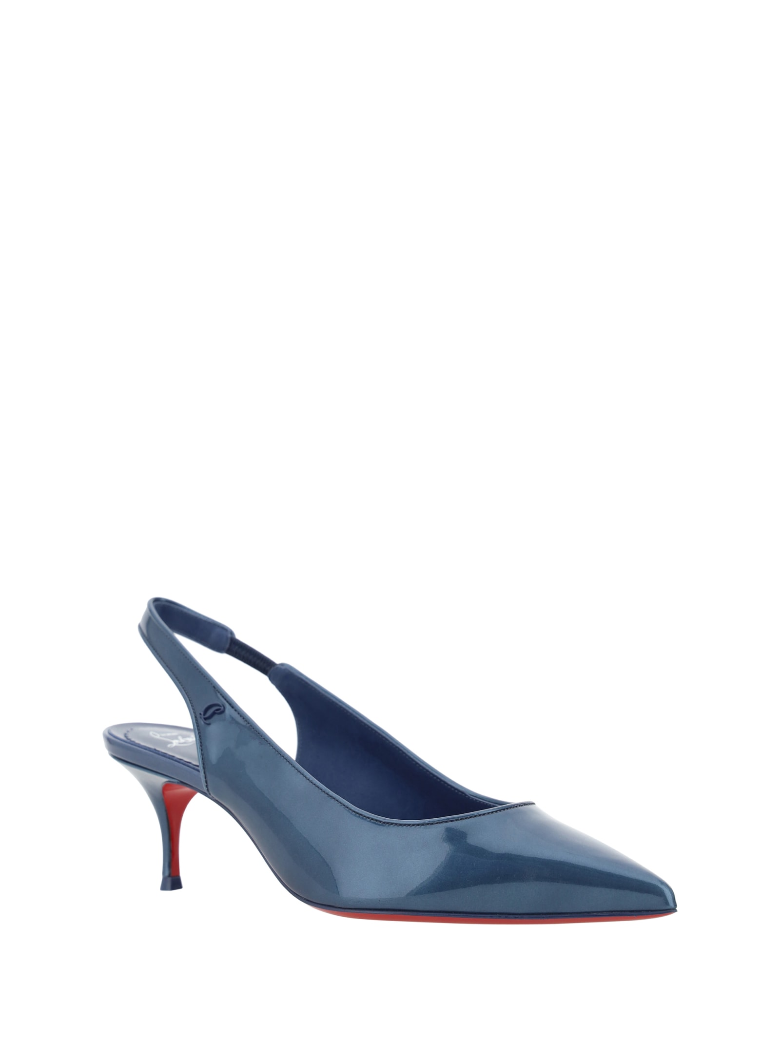 Shop Christian Louboutin Sporty Kate Pumps In Denim/lin Denim