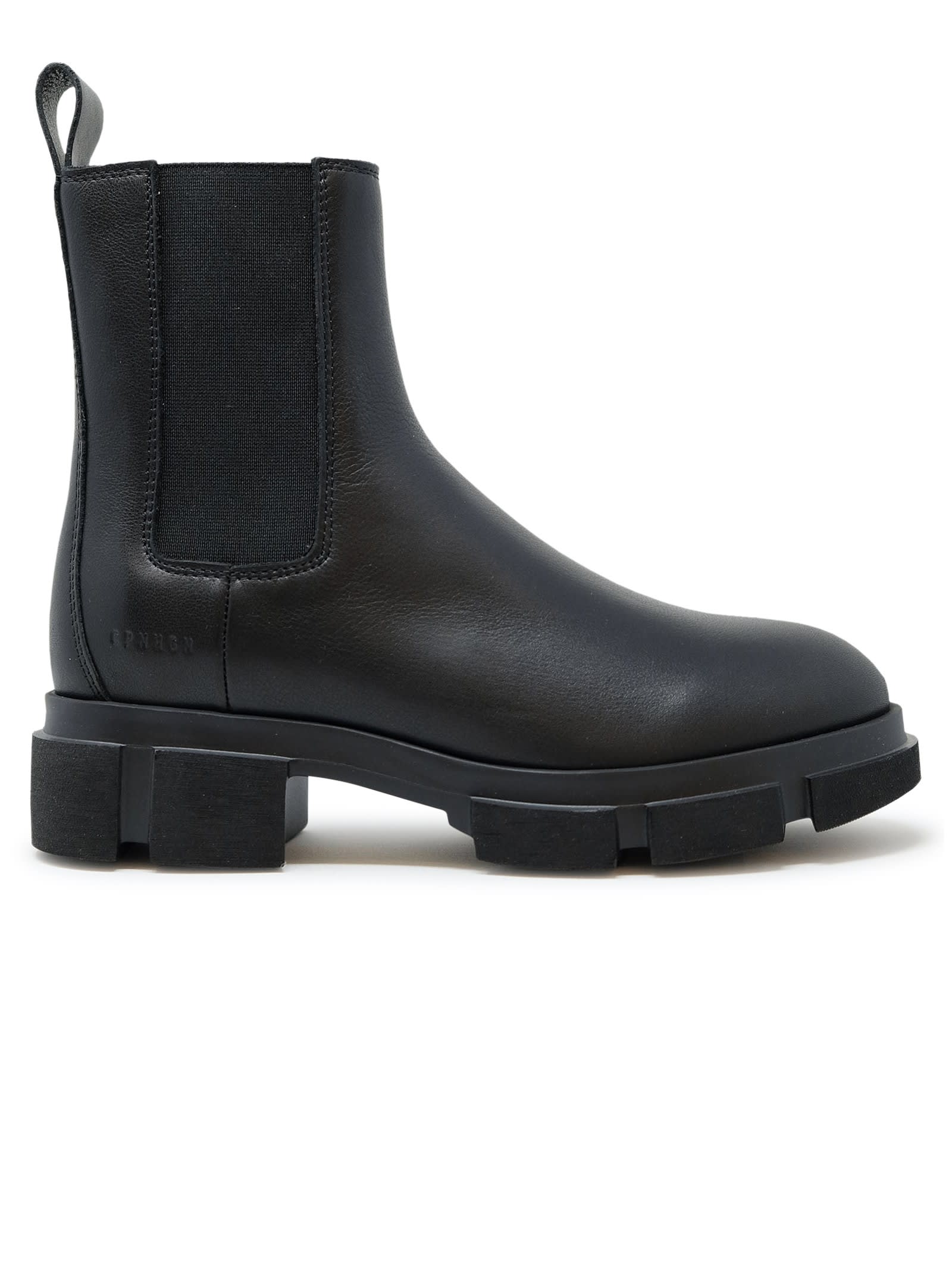 Copenhagen Leather Black Chelsea Boots