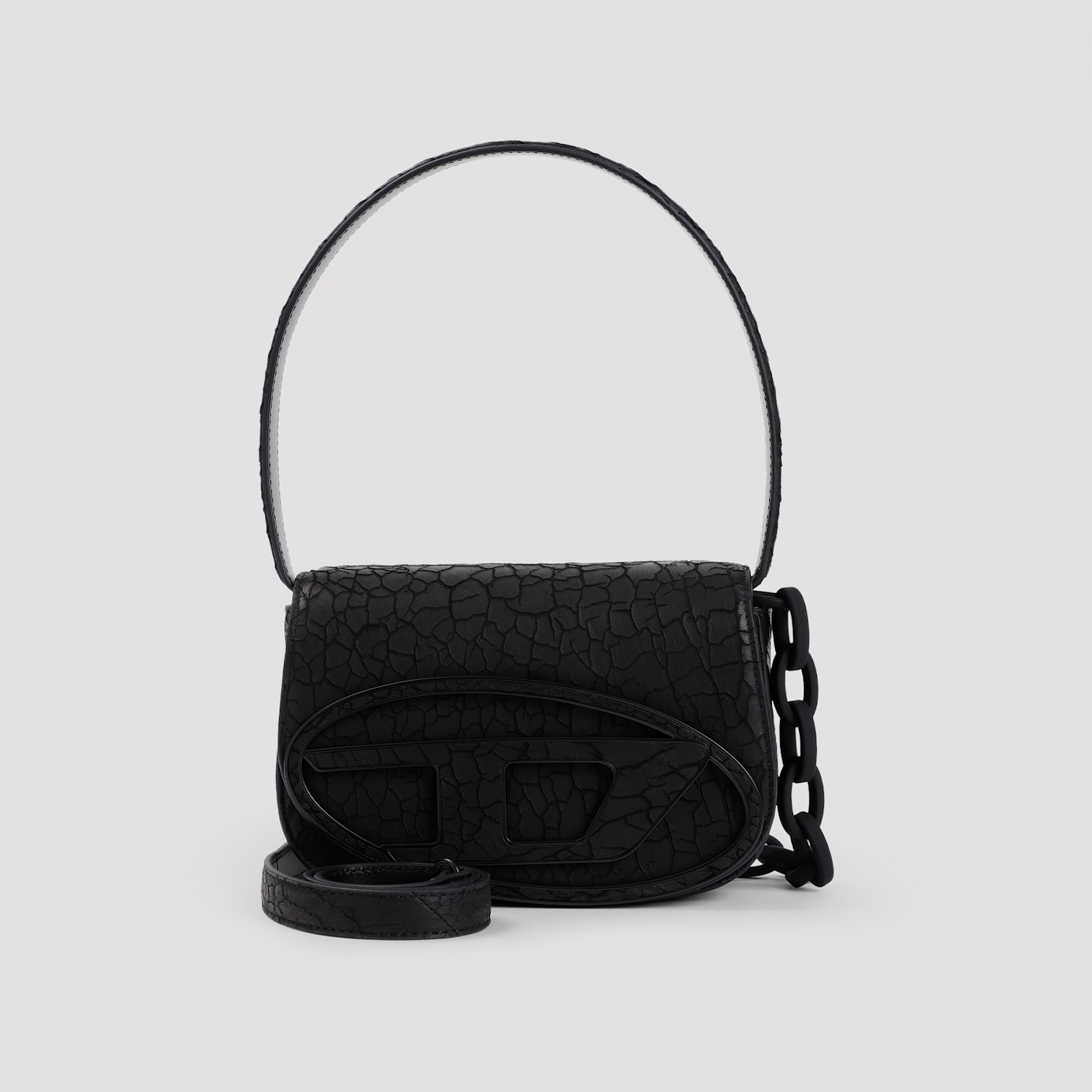 Shop Diesel 1dr Shoulder Bag In Black