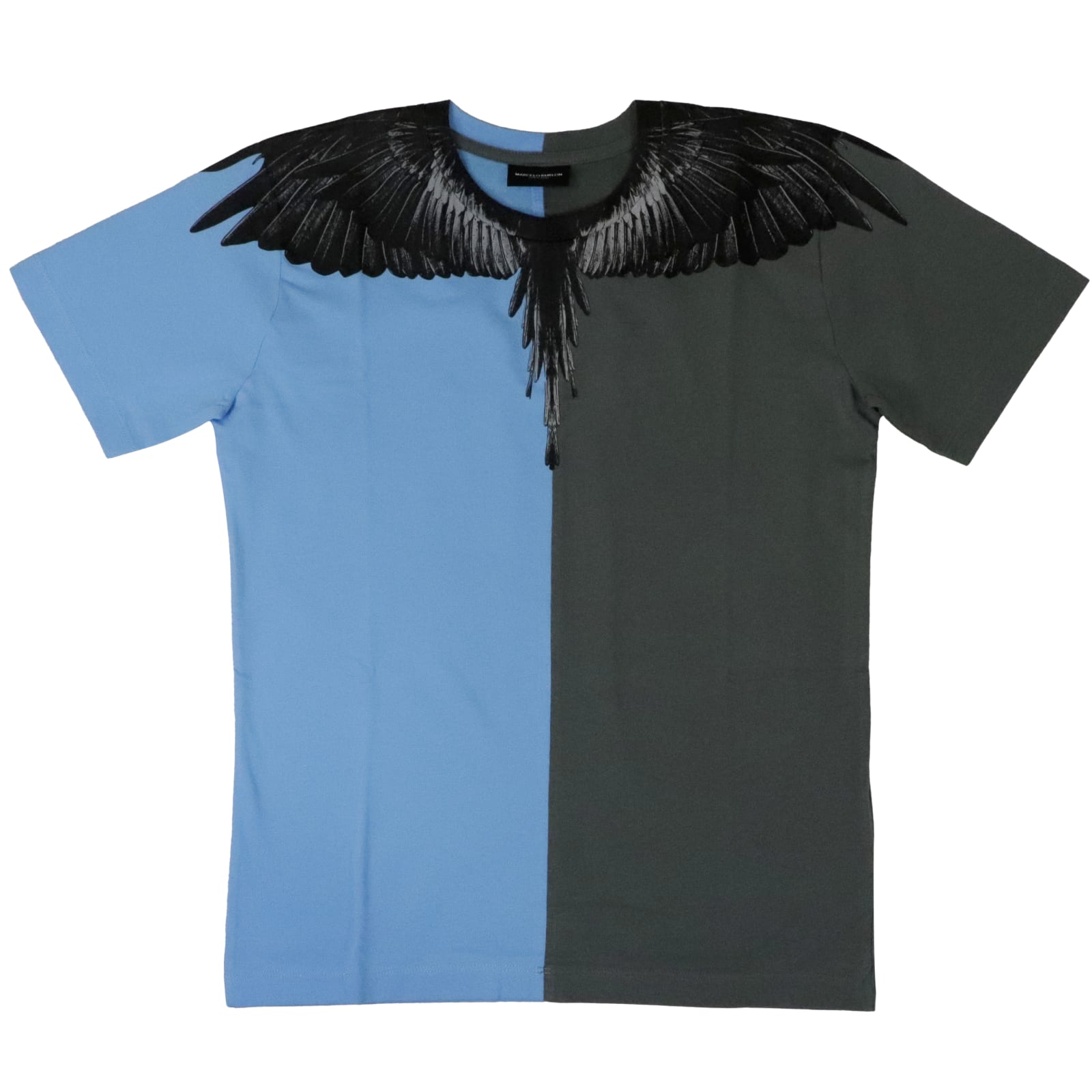 Marcelo Burlon Wings Azure Grey T-shirt