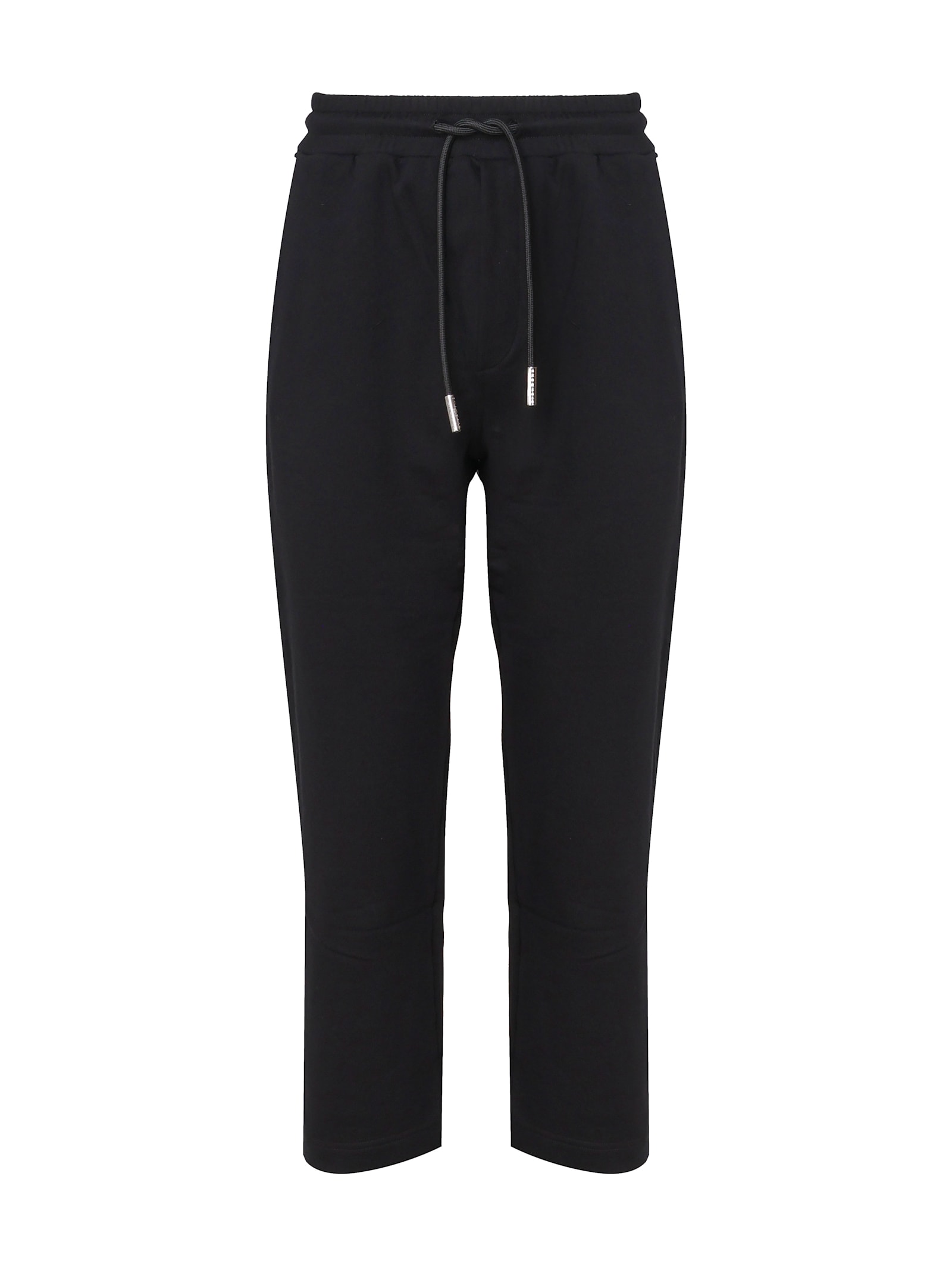 Shop John Richmond Sports Trousers With Elastic Waist In Black