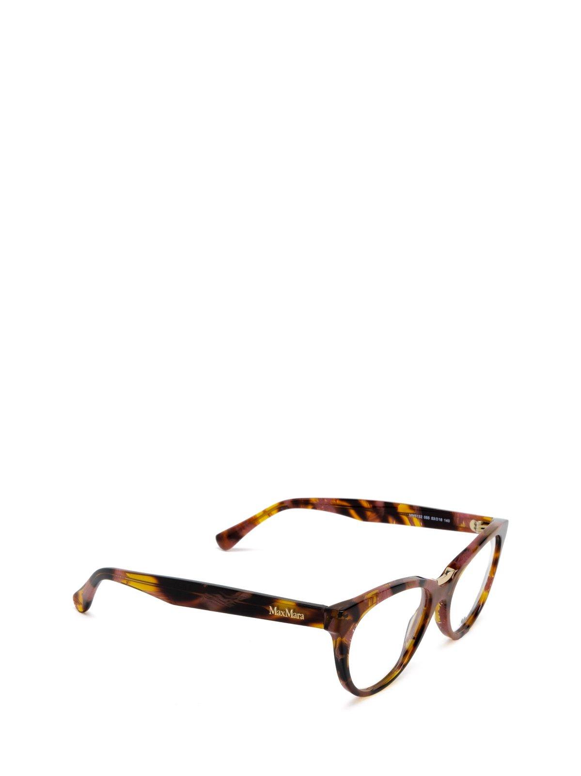 Max Mara Cat-eye Glasses In 055