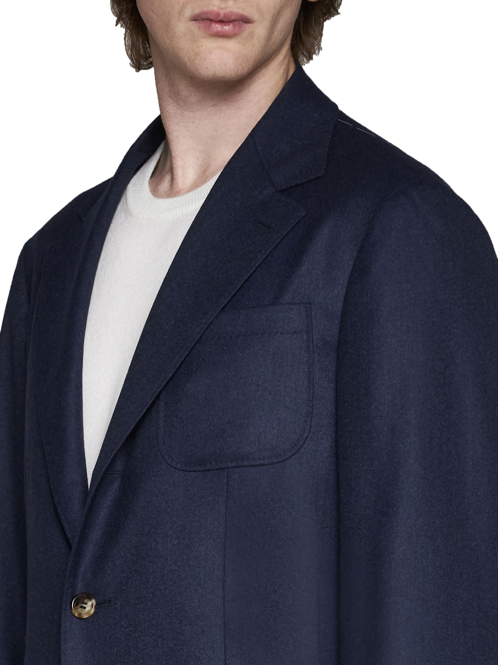 Shop Brunello Cucinelli Suit In Blue