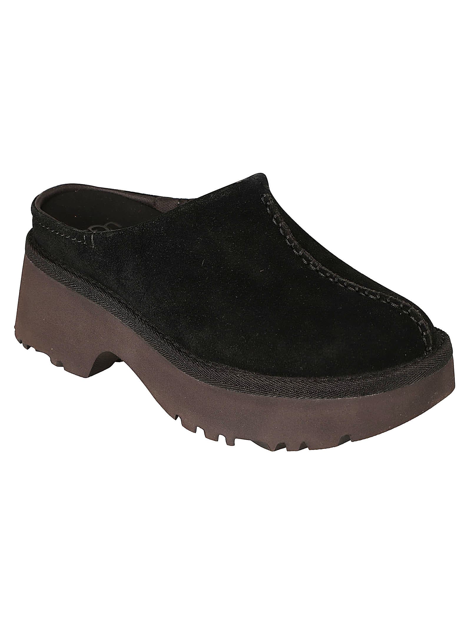 Shop Ugg New Heights Clogs In Nero