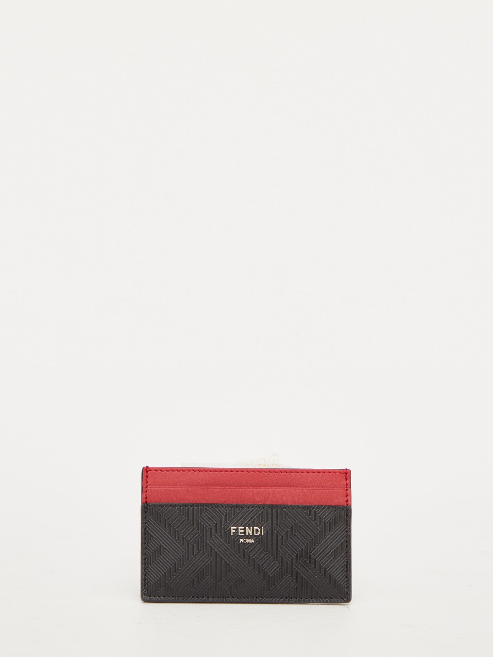 Fendi Ff Leather Cardholder