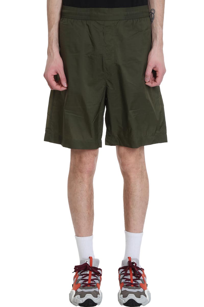 ACNE STUDIOS RUBEN BEACHWEAR IN GREEN POLYAMIDE,11401270