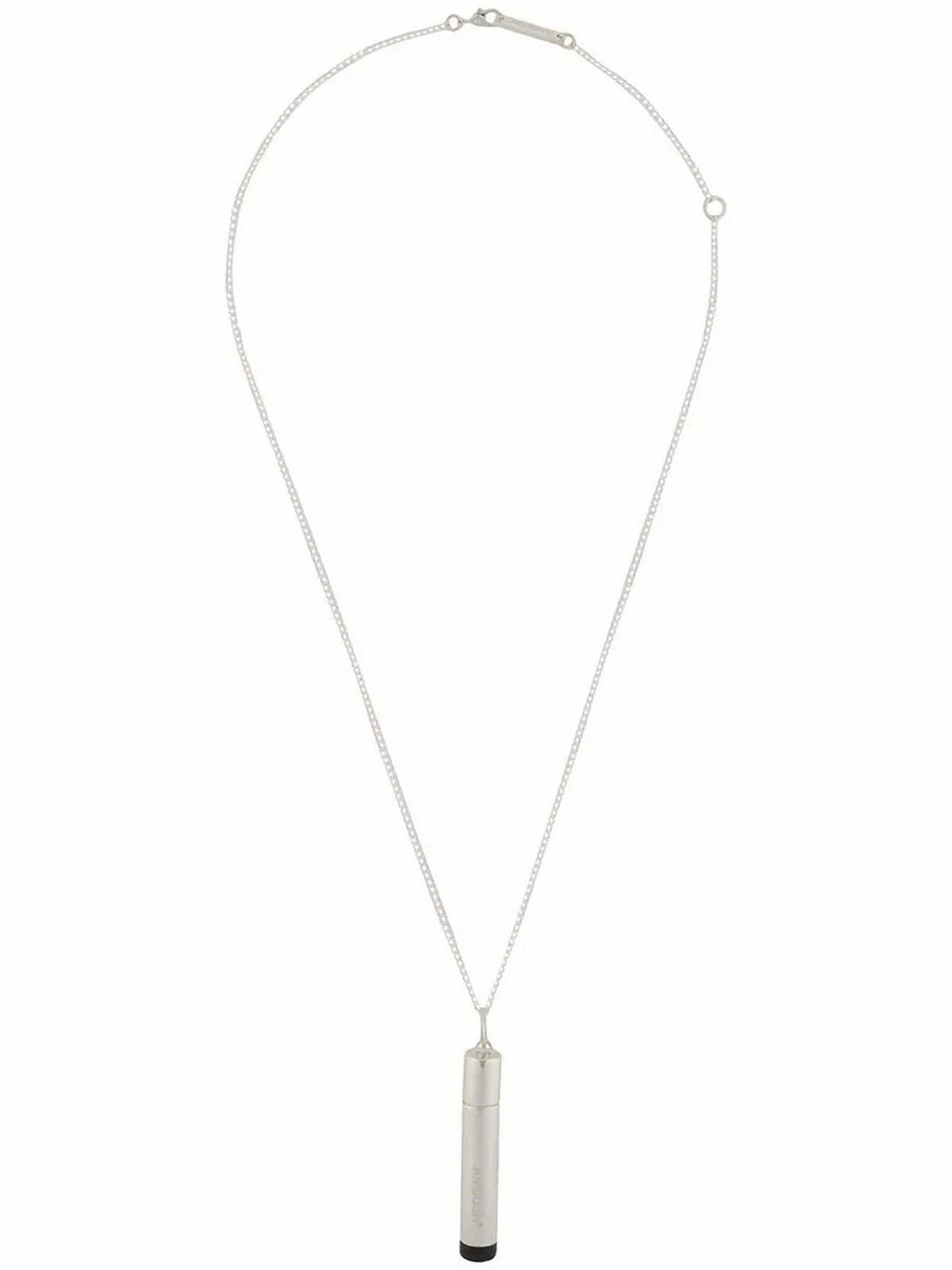 AMBUSH Silver Case Pendant Necklace