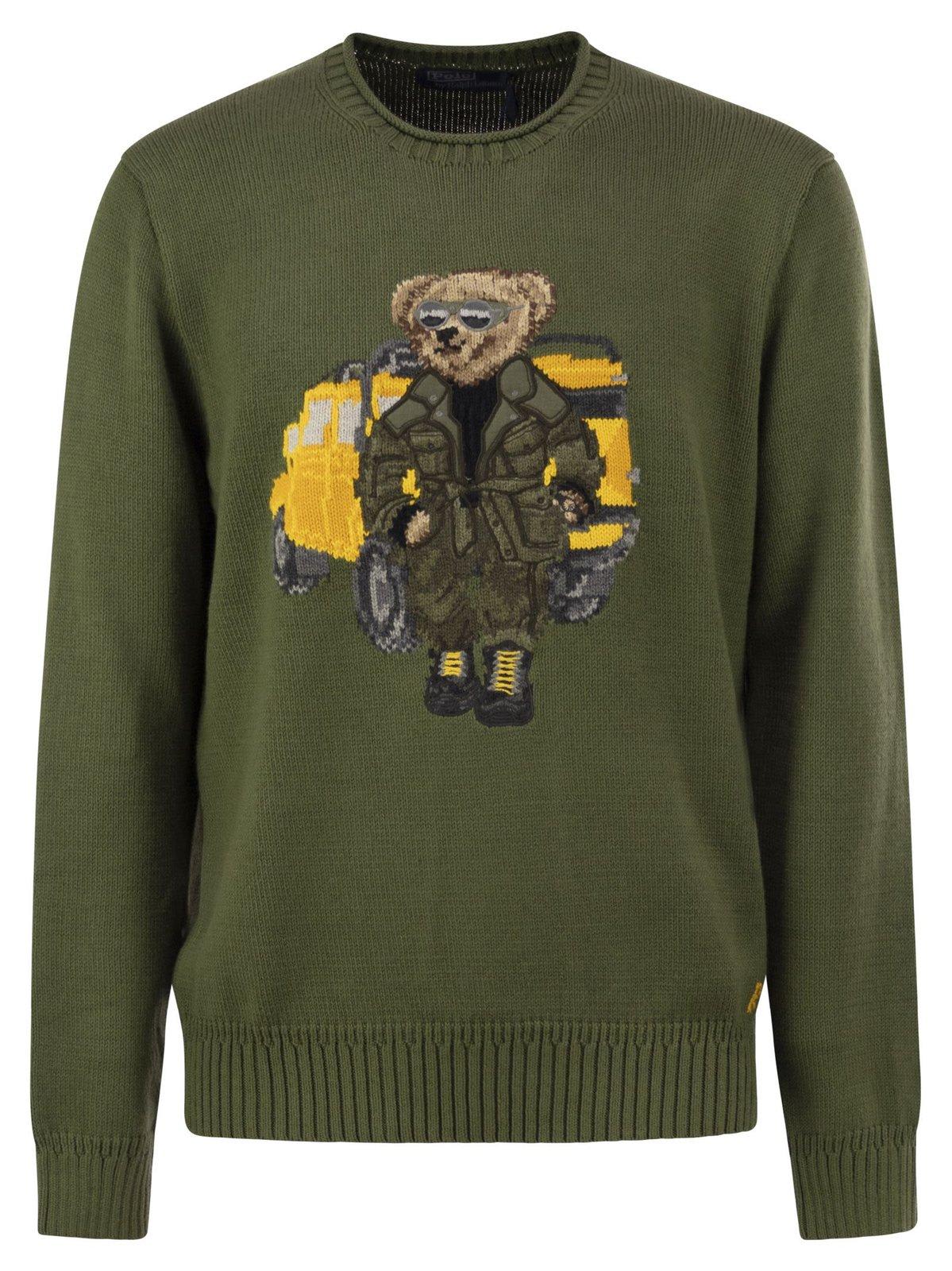 Polo Bear Knitted Jumper