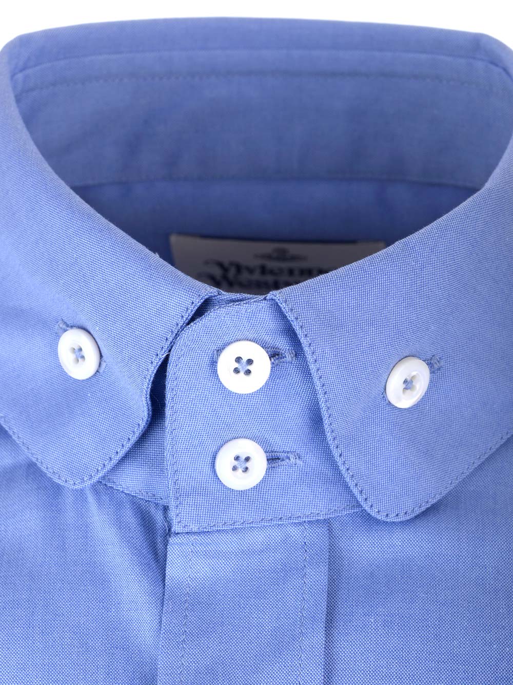 Shop Vivienne Westwood Krall Button-down Shirt In Blue