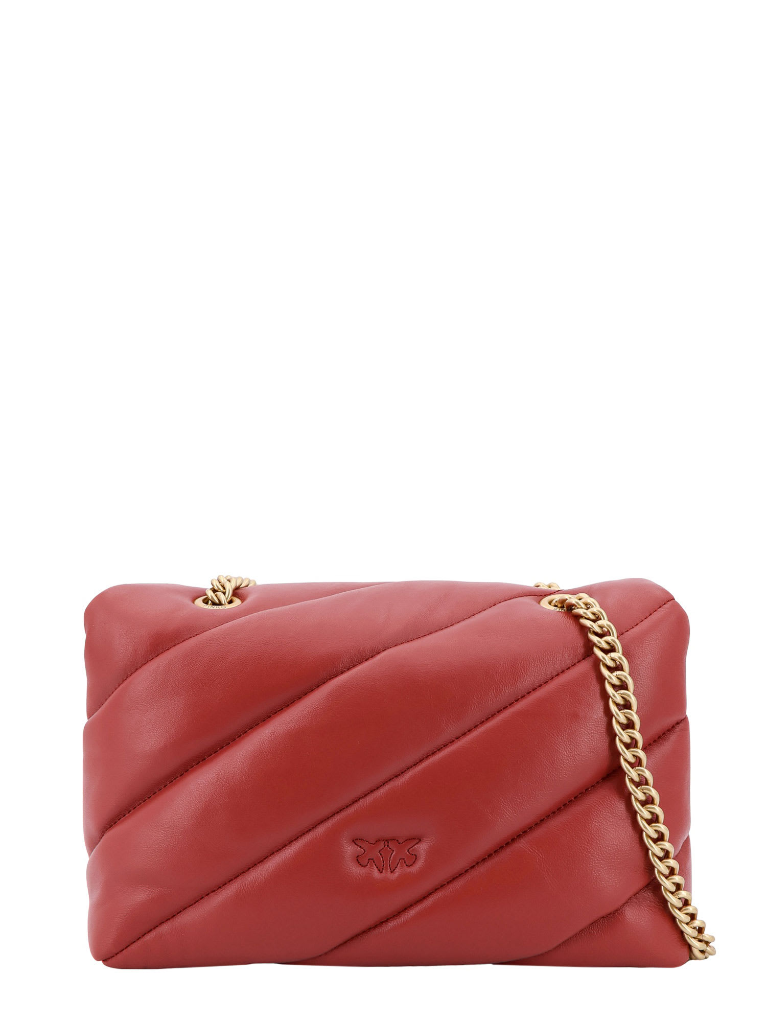 Shop Pinko Shoulder Bag In Red