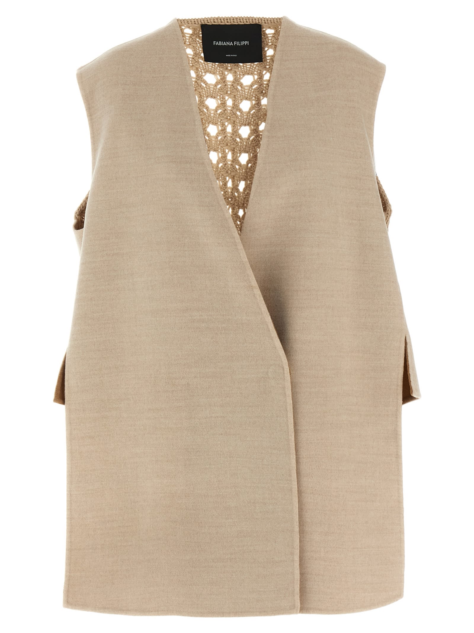 Fabiana Filippi Tricot Wool Vest