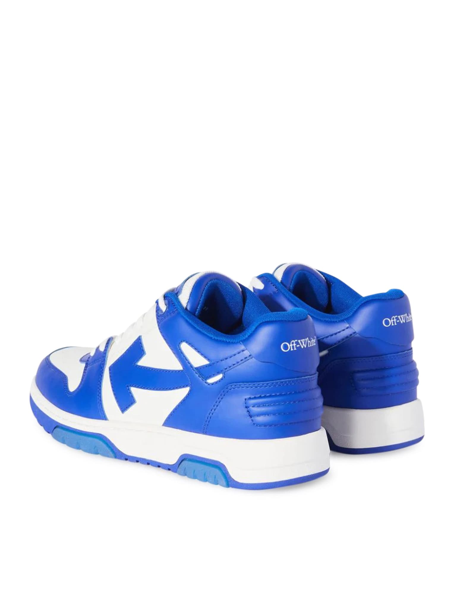 Off-White Out of Office Mid Top Lea - Male - Calf Leather/Leather/Polyester/PolyesterRubber - 41 - Blue