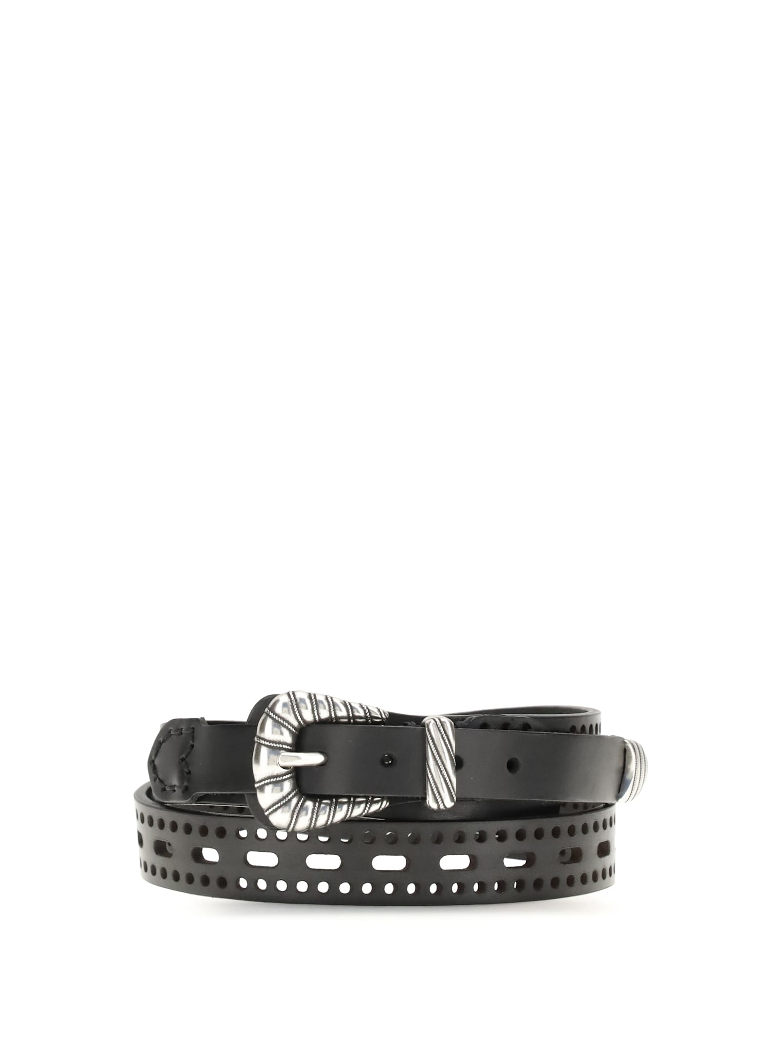 Etro Women Leather Belt In Black