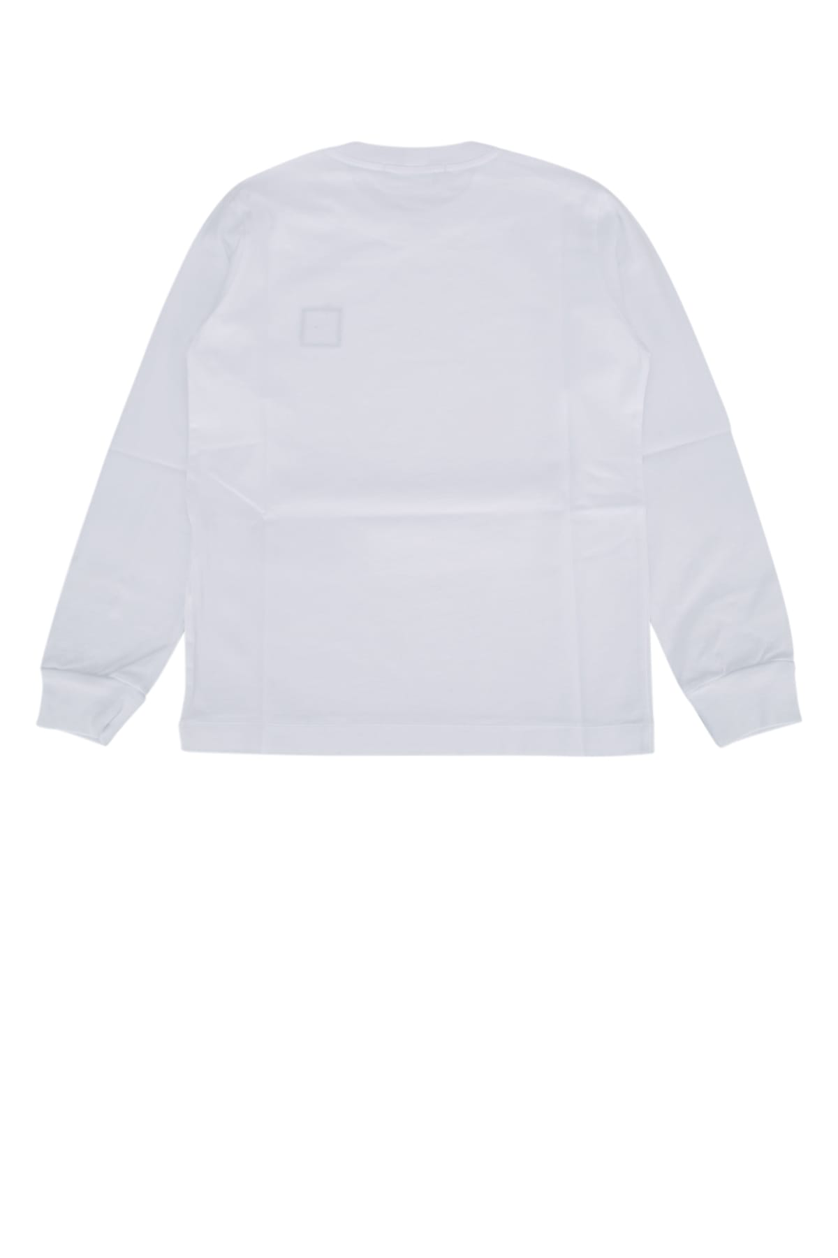 Stone Island Ls T-shirt In White