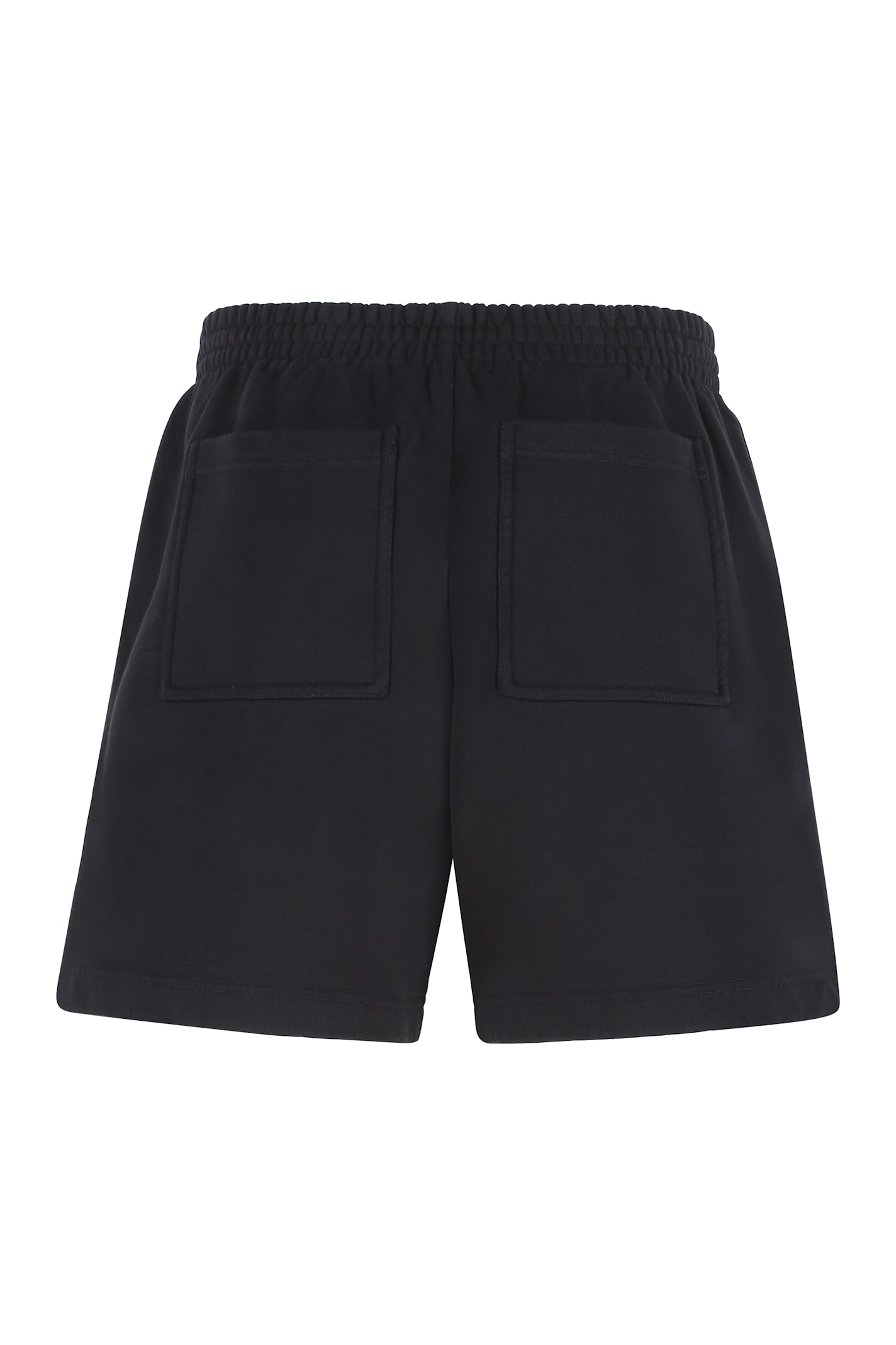 Represent Club Owners Elastic Waistband Back Pockets Shorts In Black