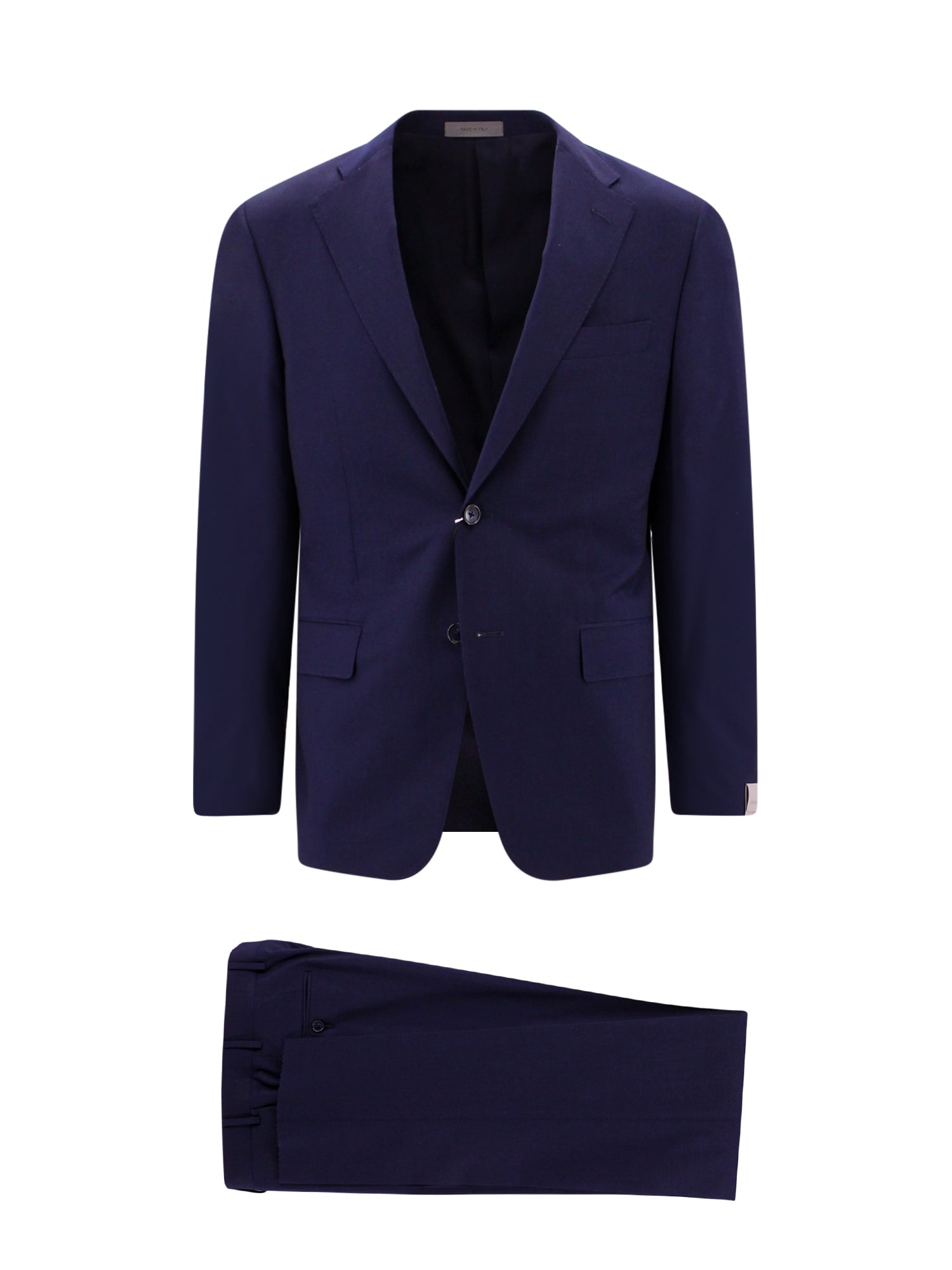Shop Corneliani Suit In Blue