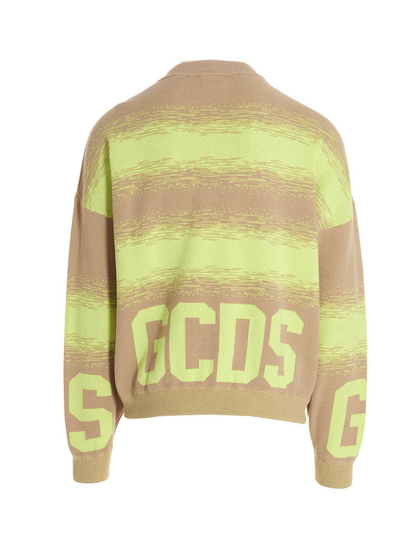 Shop Gcds Low Band Degradè Sweater In Multicolor