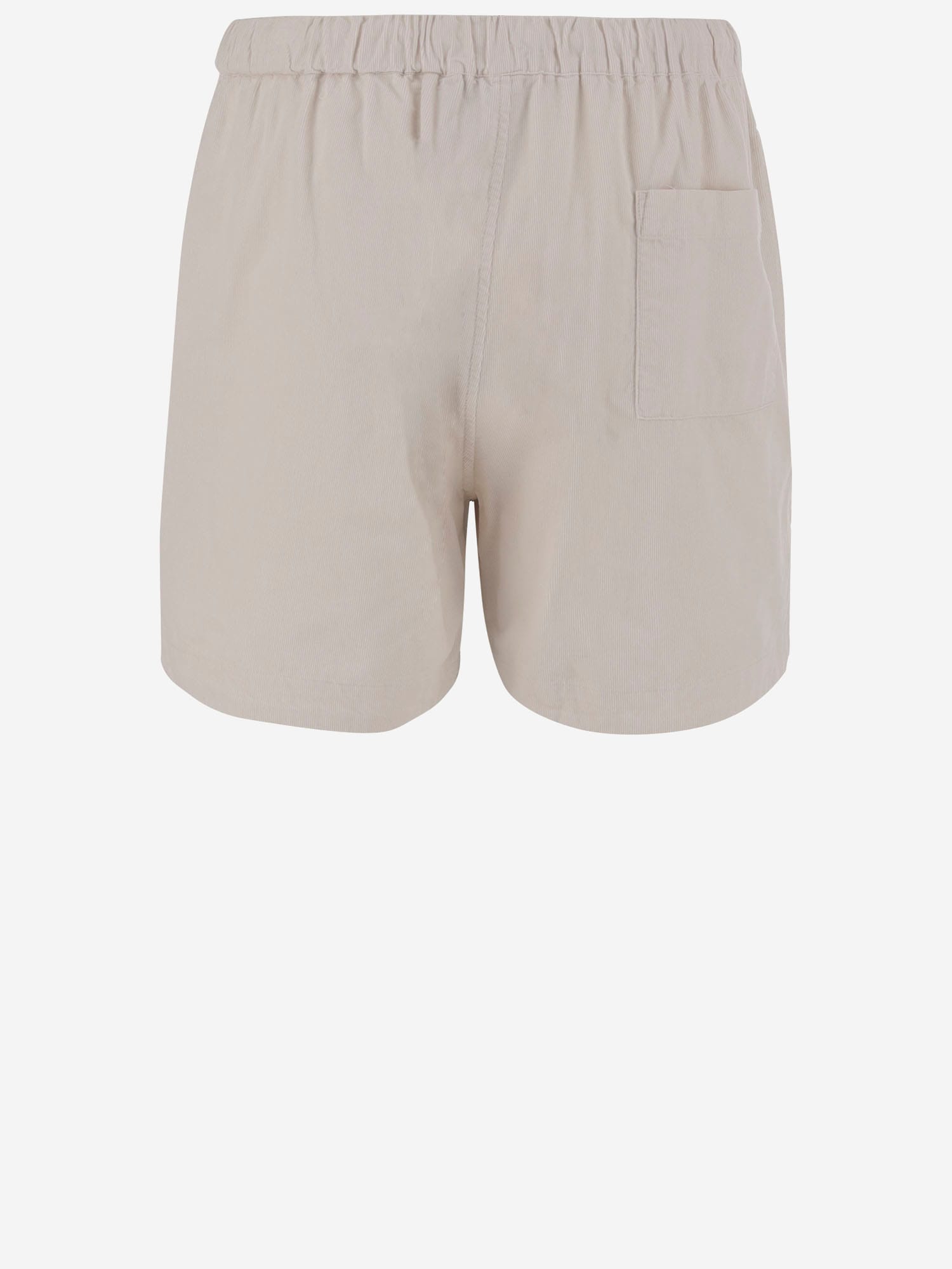 Shop Autry Cotton Shorts In White