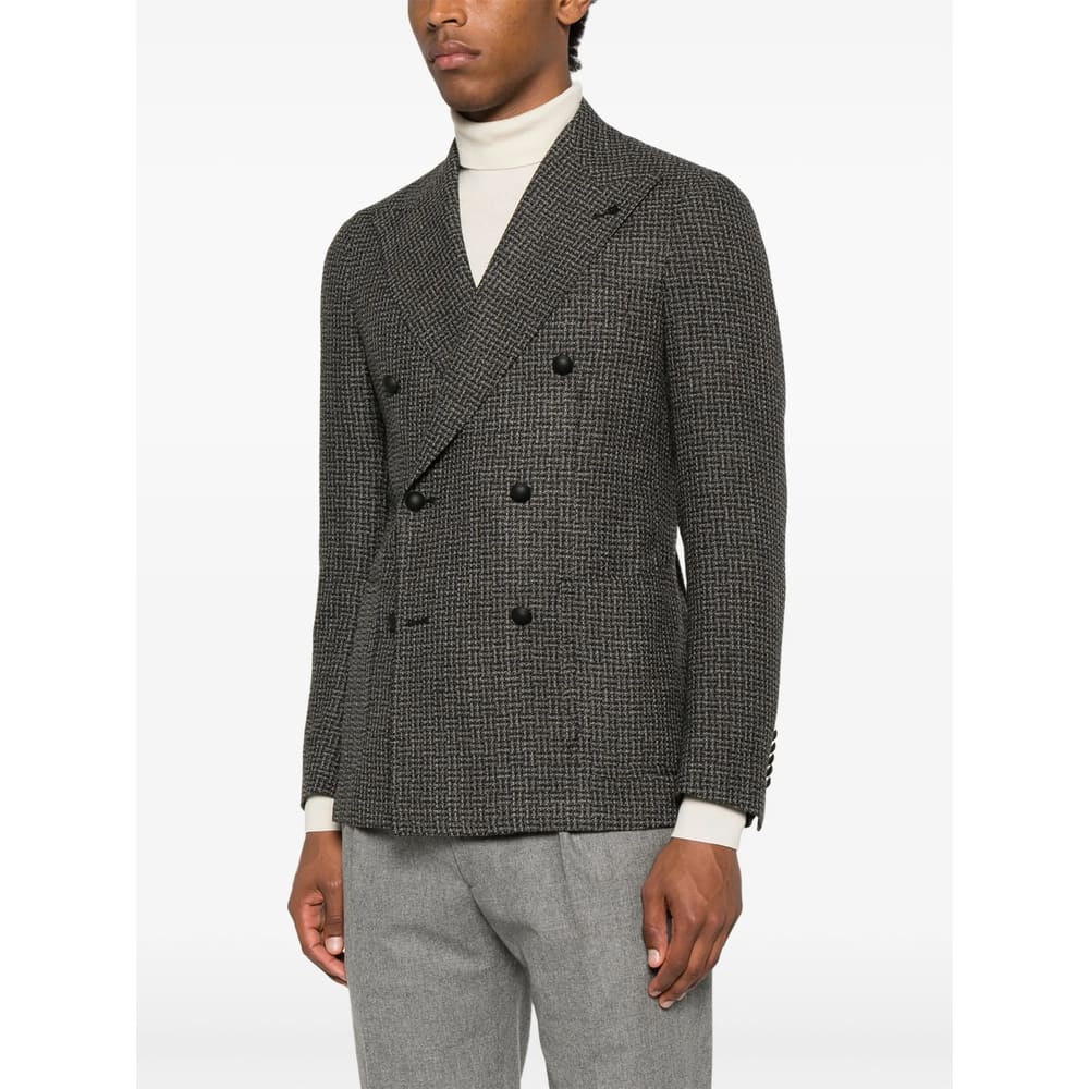 Tagliatore Jacket In Gray