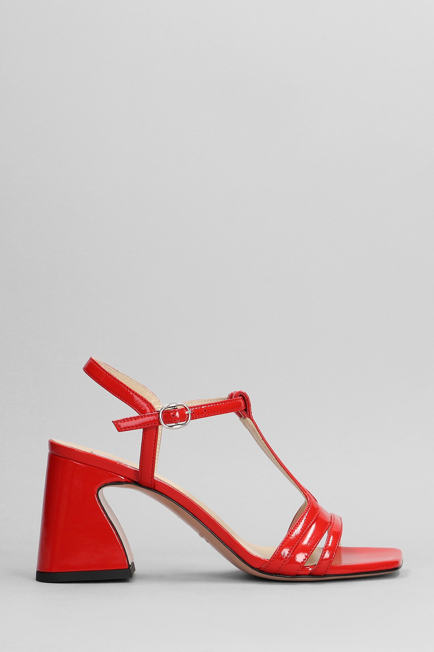 Marc Ellis Sandals In Red Leather