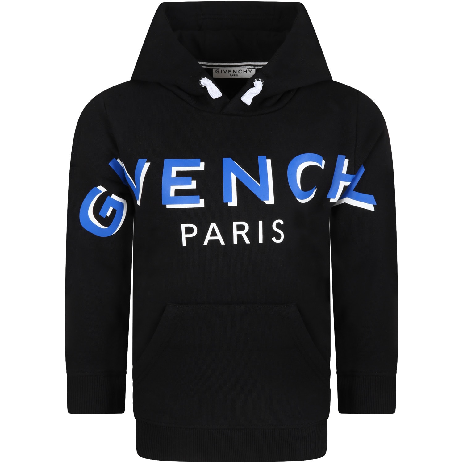 Givenchy Black Sweatshir For Kids With Logo