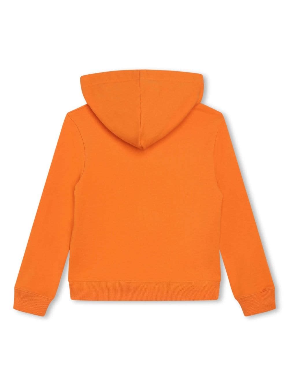 Shop Lanvin Orange Hoodie With  Curb Logo