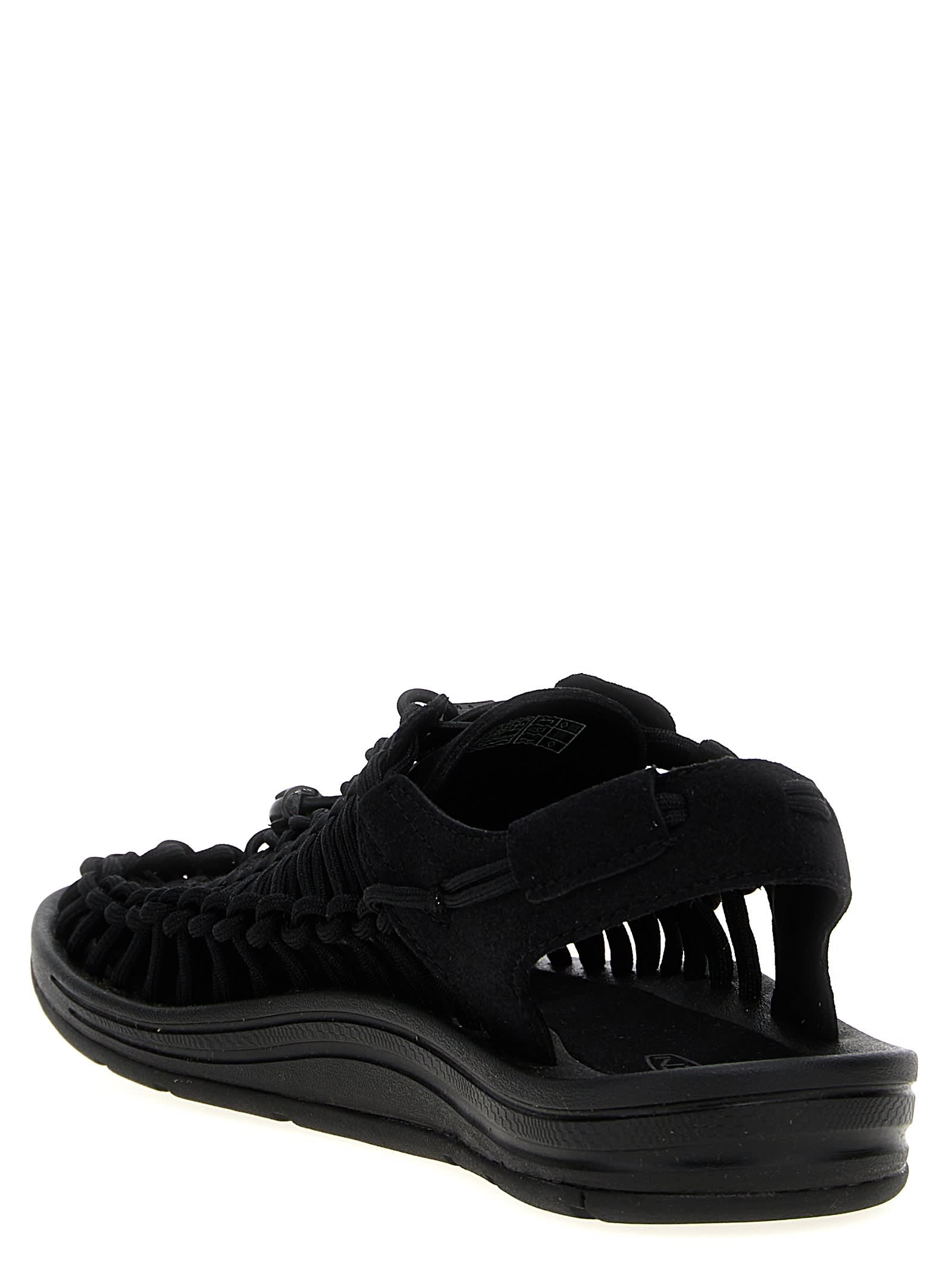 Shop Keen Uneek Sneakers In Black/black
