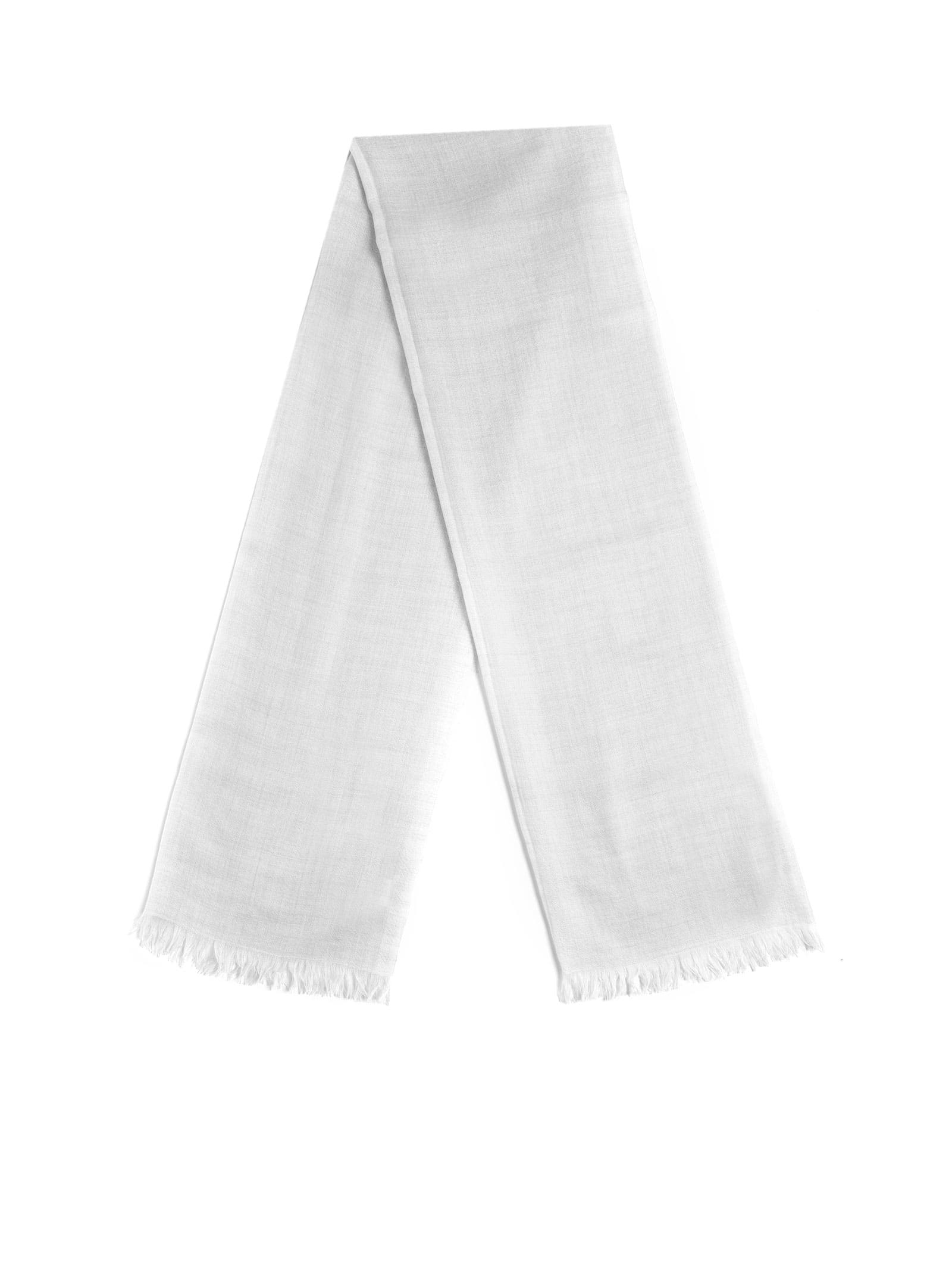 Shop Brunello Cucinelli Scarf In Madreperla