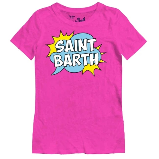MC2 Saint Barth Saint Barth Girls Fluo T-shirt