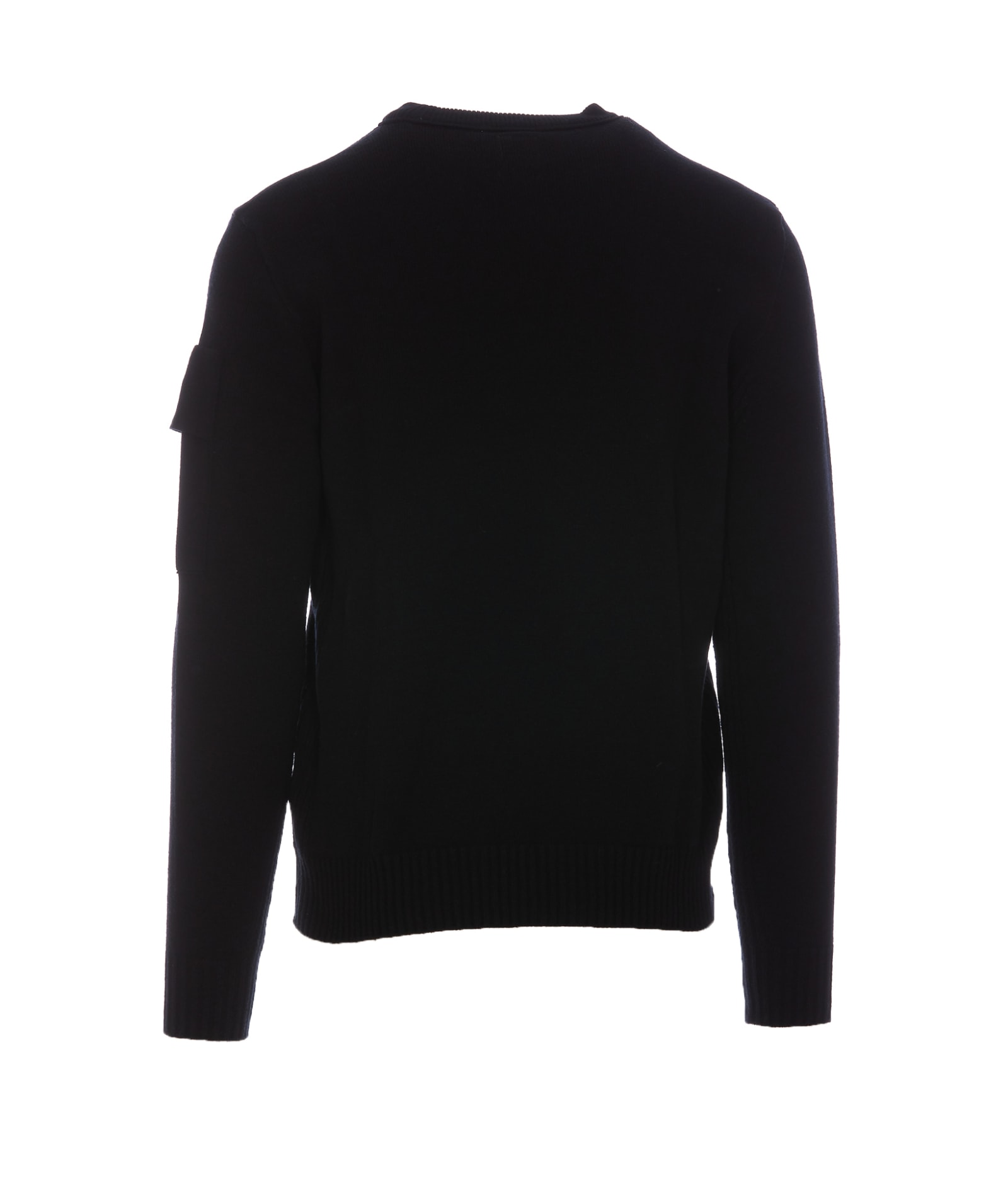 Shop C.p. Company Metropolis Sweater In Black