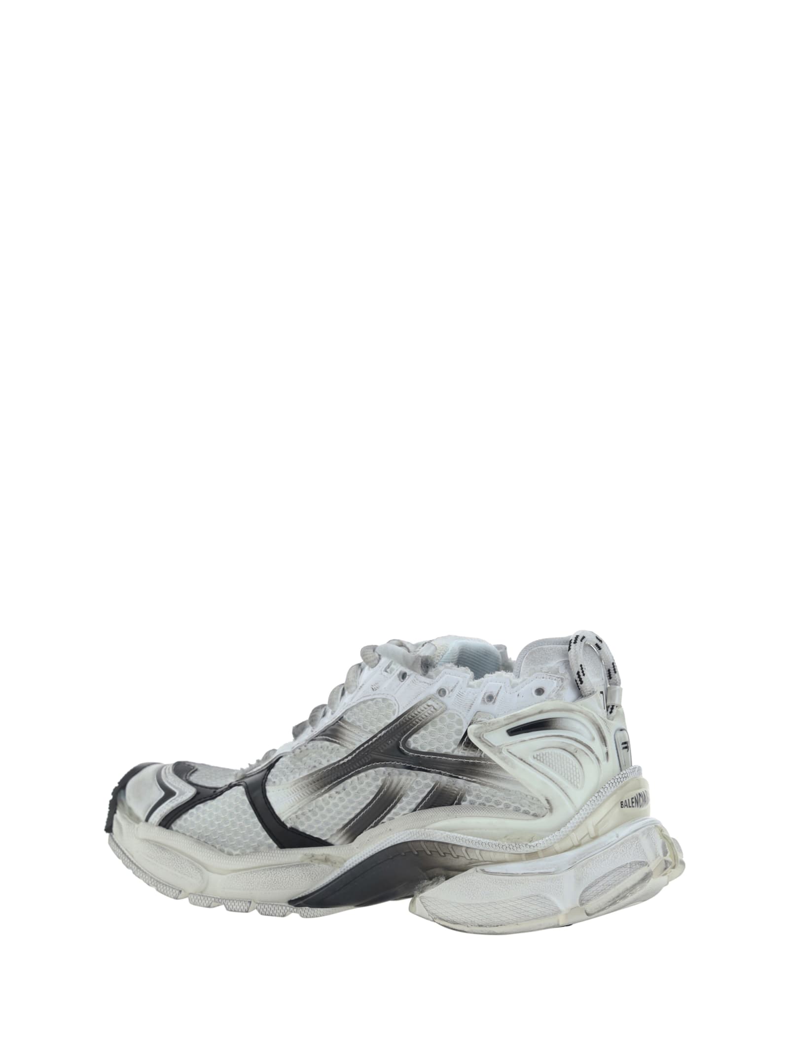 Balenciaga Dynamic Multicolor Runner Sneakers With Chunky Silhouette In Multi