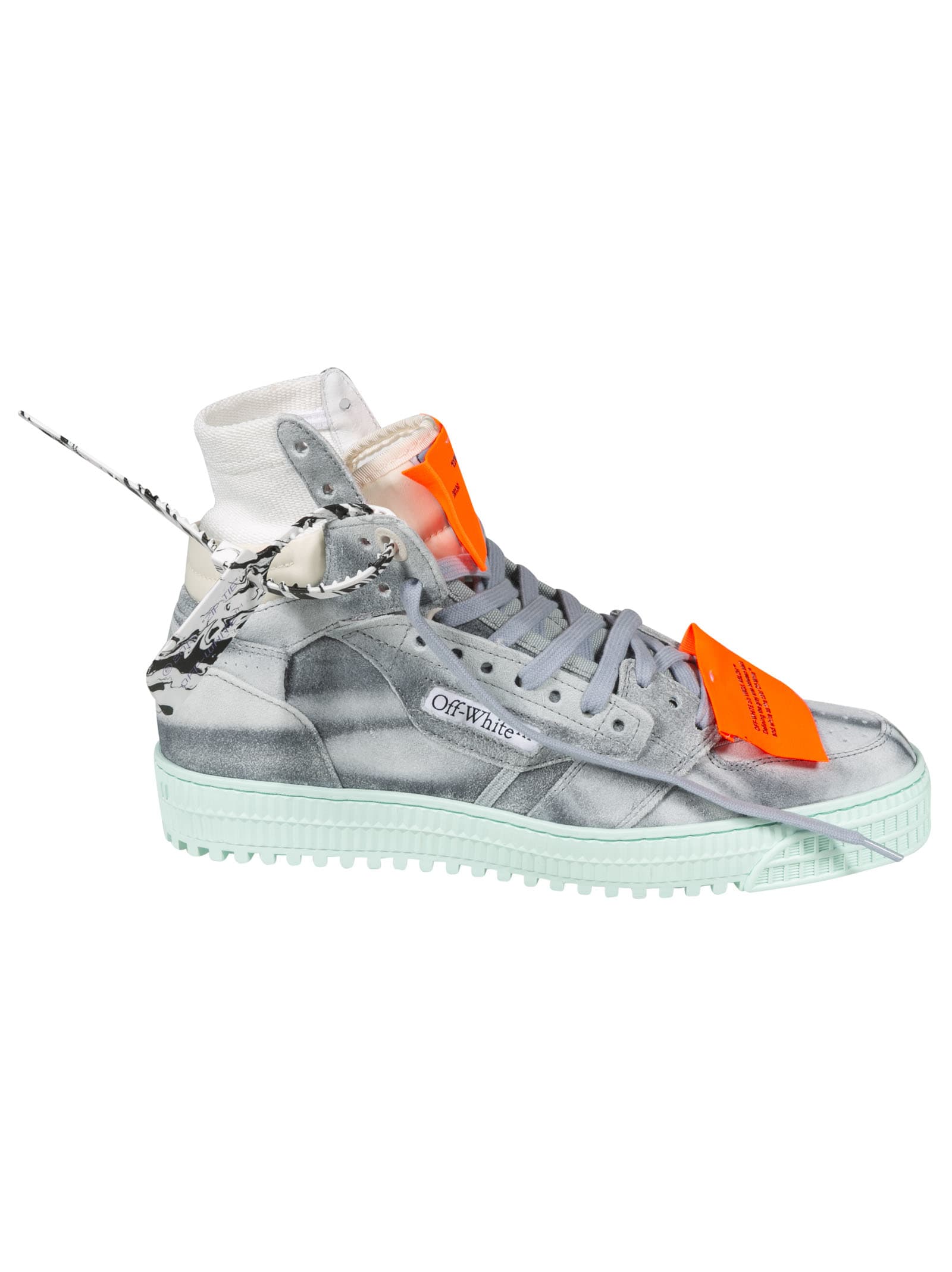 OFF-WHITE 3.0 OFF-COURT COW SUEDE SNEAKERS,OMIA065S21LEA0016145-6145