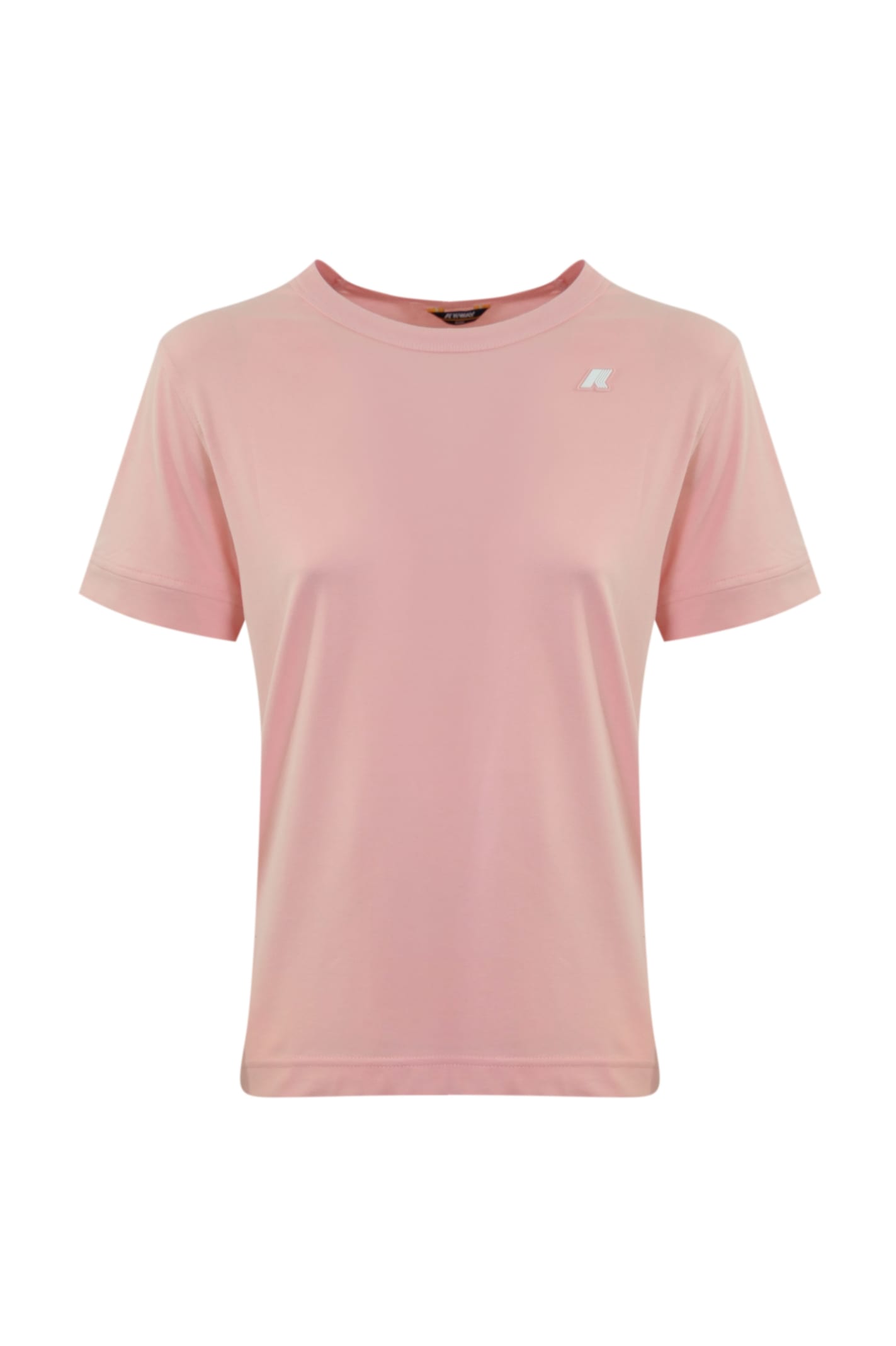 K-way Emel Jersey T-shirt In Pink Power