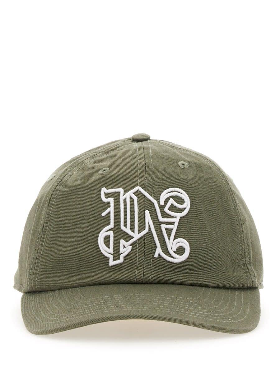 Palm Angels Baseball Cap In Green