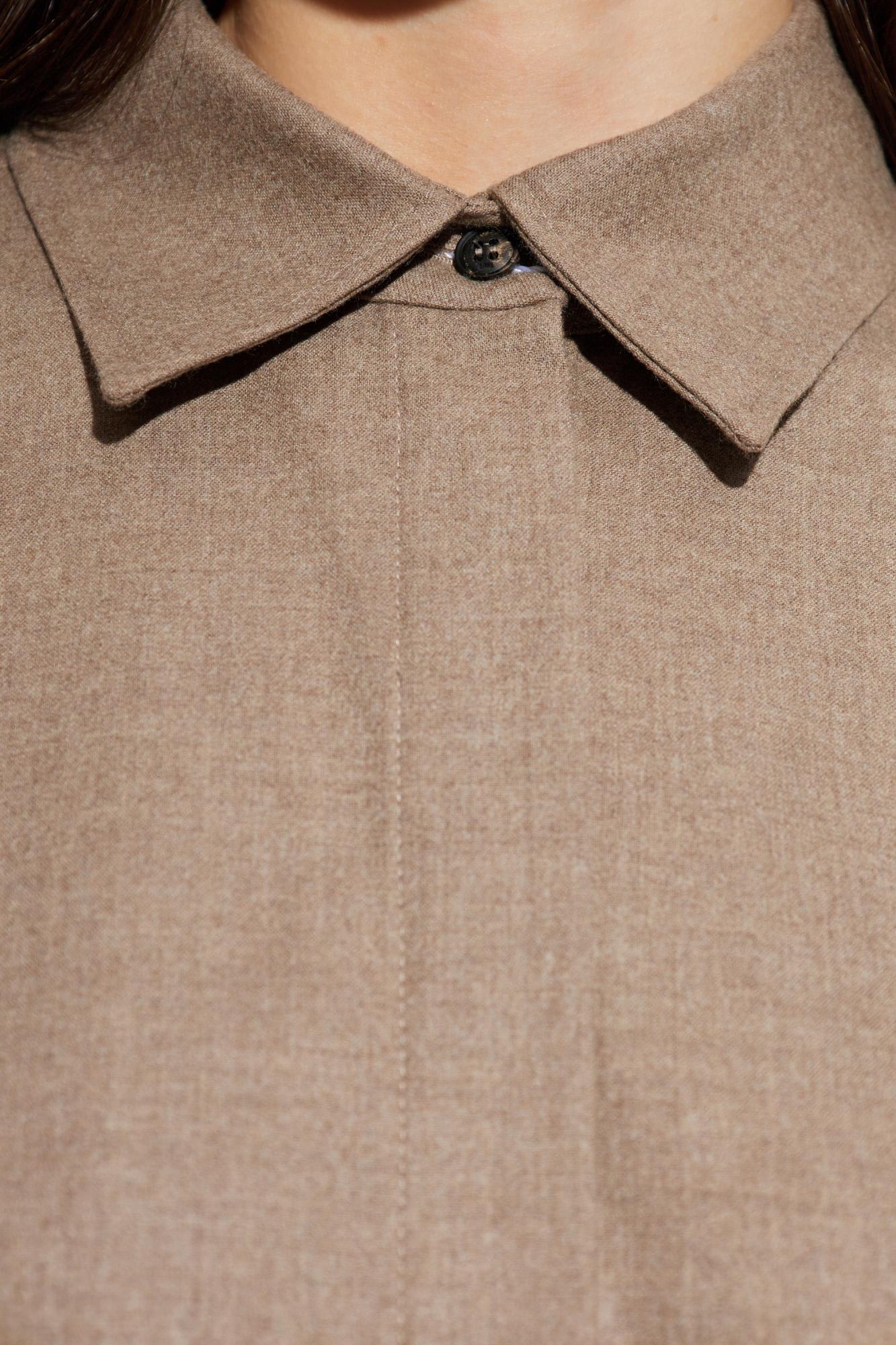 Max Mara Tebaide Shirt In Neutral