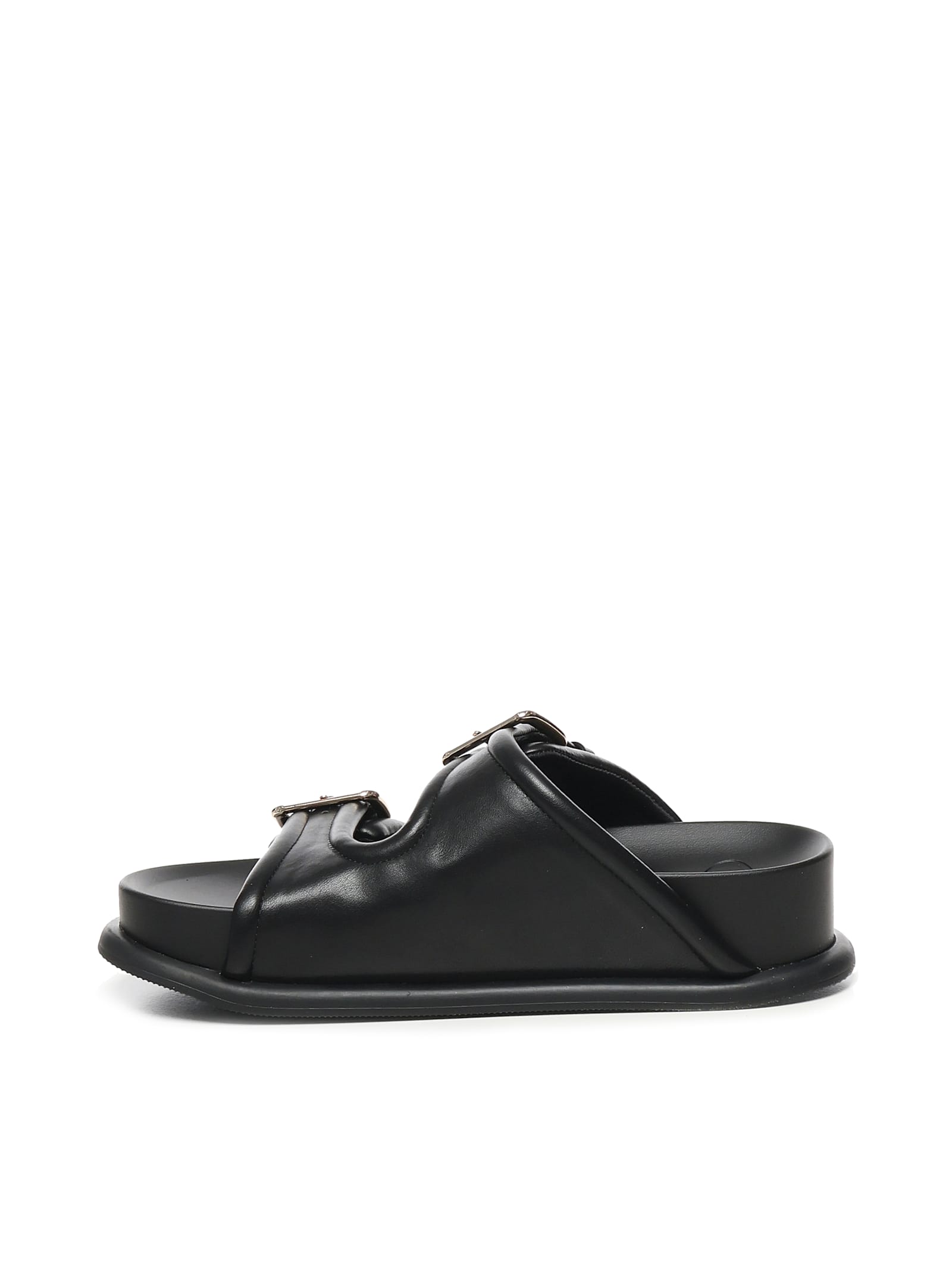 LIU •JO SANDALS WITH BOLD STRAPS