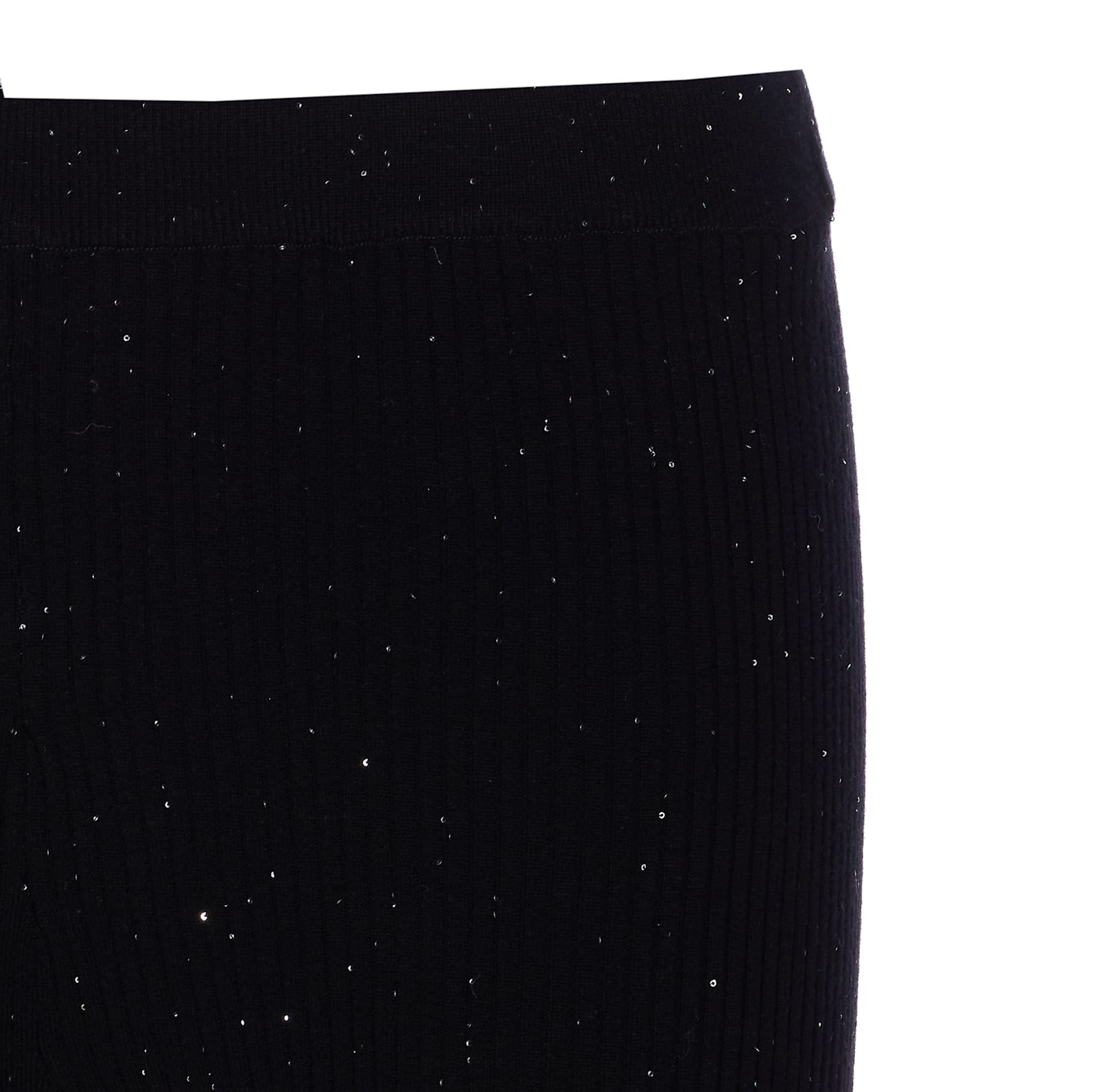 Pinko Black Wool-blend Trousers In Black