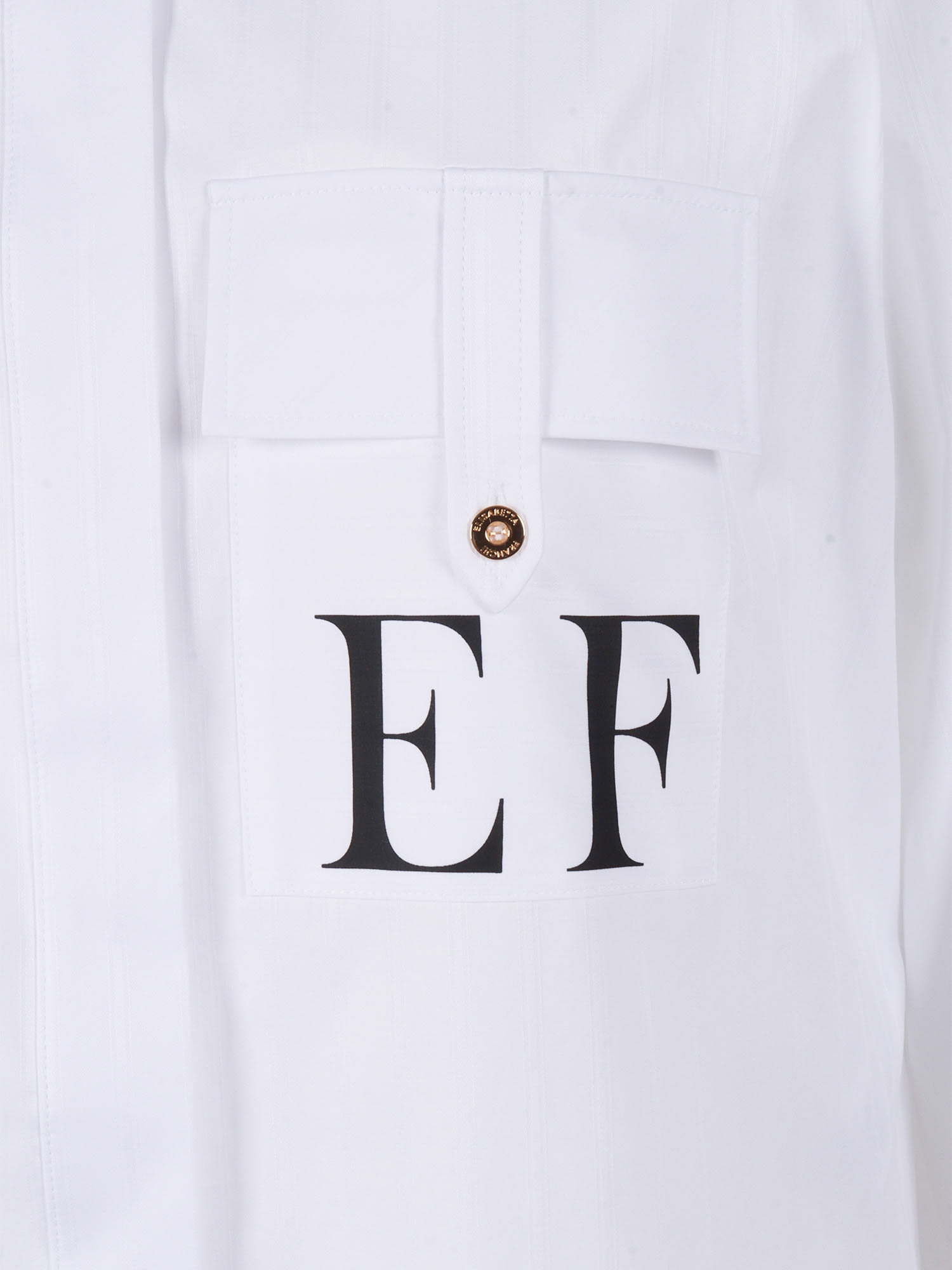 Elisabetta Franchi Womens Blouse In White