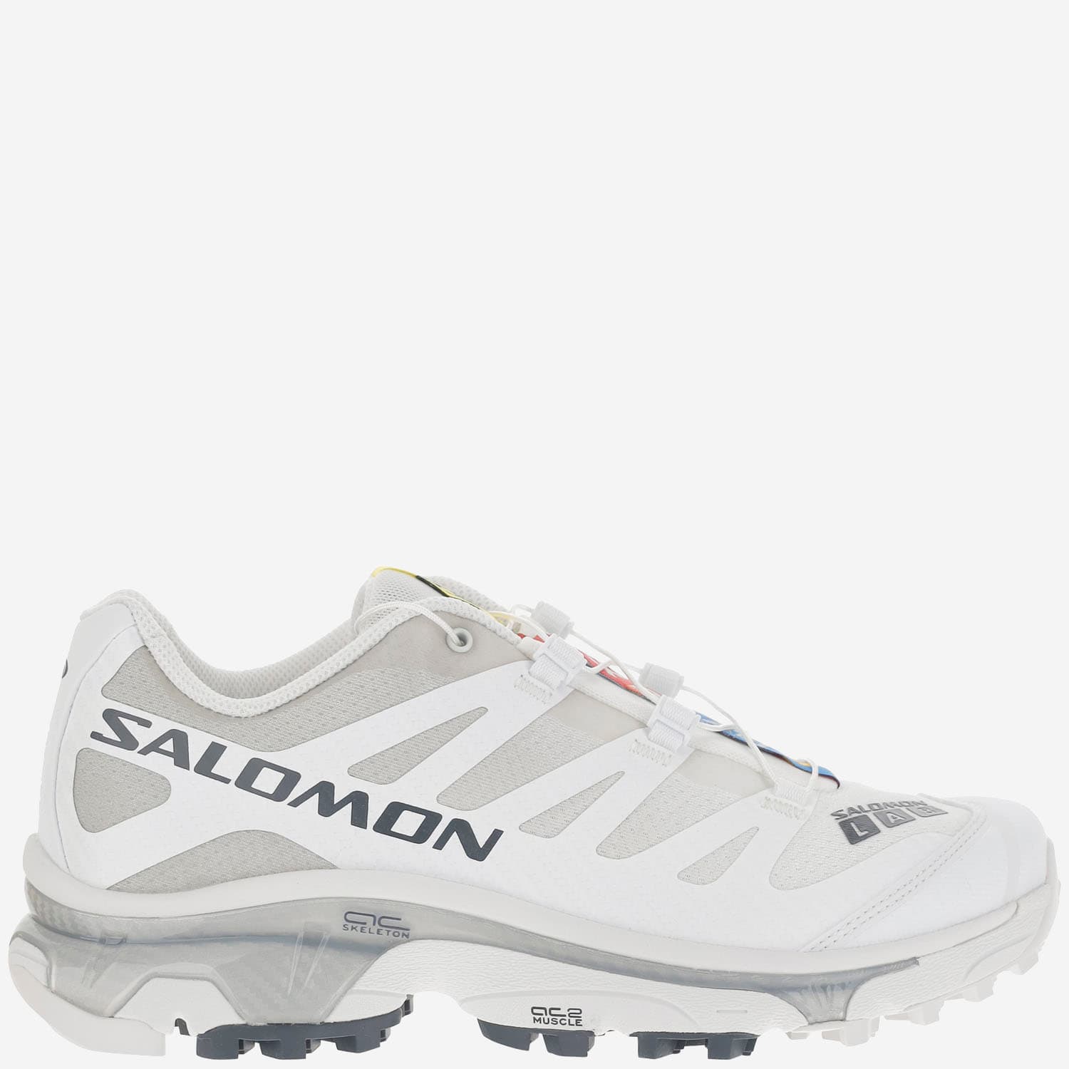 Salomon Two-tone Fabric Xt-4 Og Sneakers In White